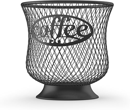 Soporte para cápsulas de café, organizador de tazas K pequeñas, almacenamiento de tazas K para guardar crema de café expreso, fácil de rellenar y