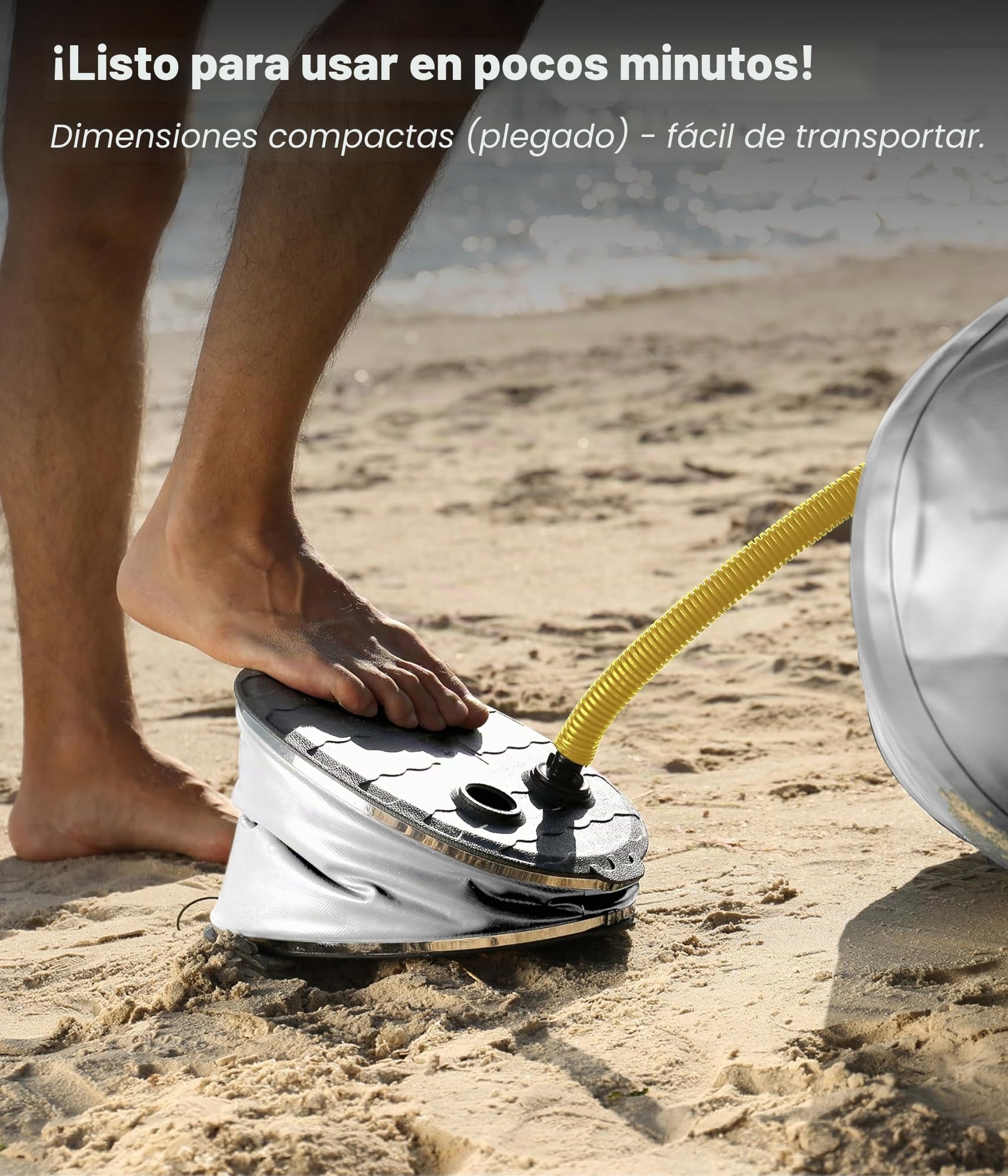 NEMAXX® Bote Inflable 230/330/380 cm para 2/5/7 Personas – Bote de Remo, Pesca y Palas – Suelo Inflable/Suelo de Aluminio, motorizable, hasta 905 kg – Incl. 2 remos, Bomba, Bolsa y Kit de reparación