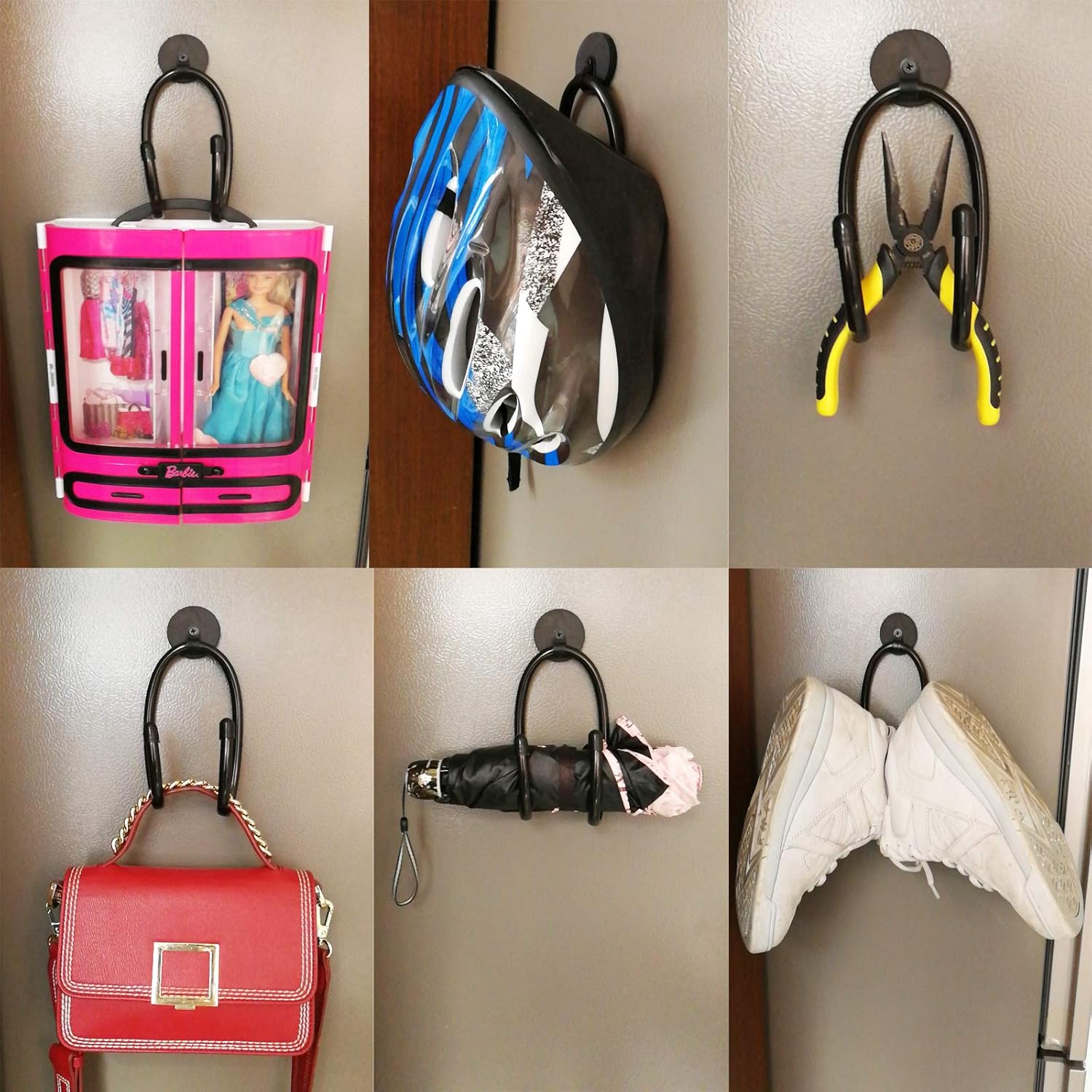 Pmsanzay Magnetic Rack - Adjustable Flexible Hook - Hard Hat Holder, Hard Hat Rack, Hardhat Accessory