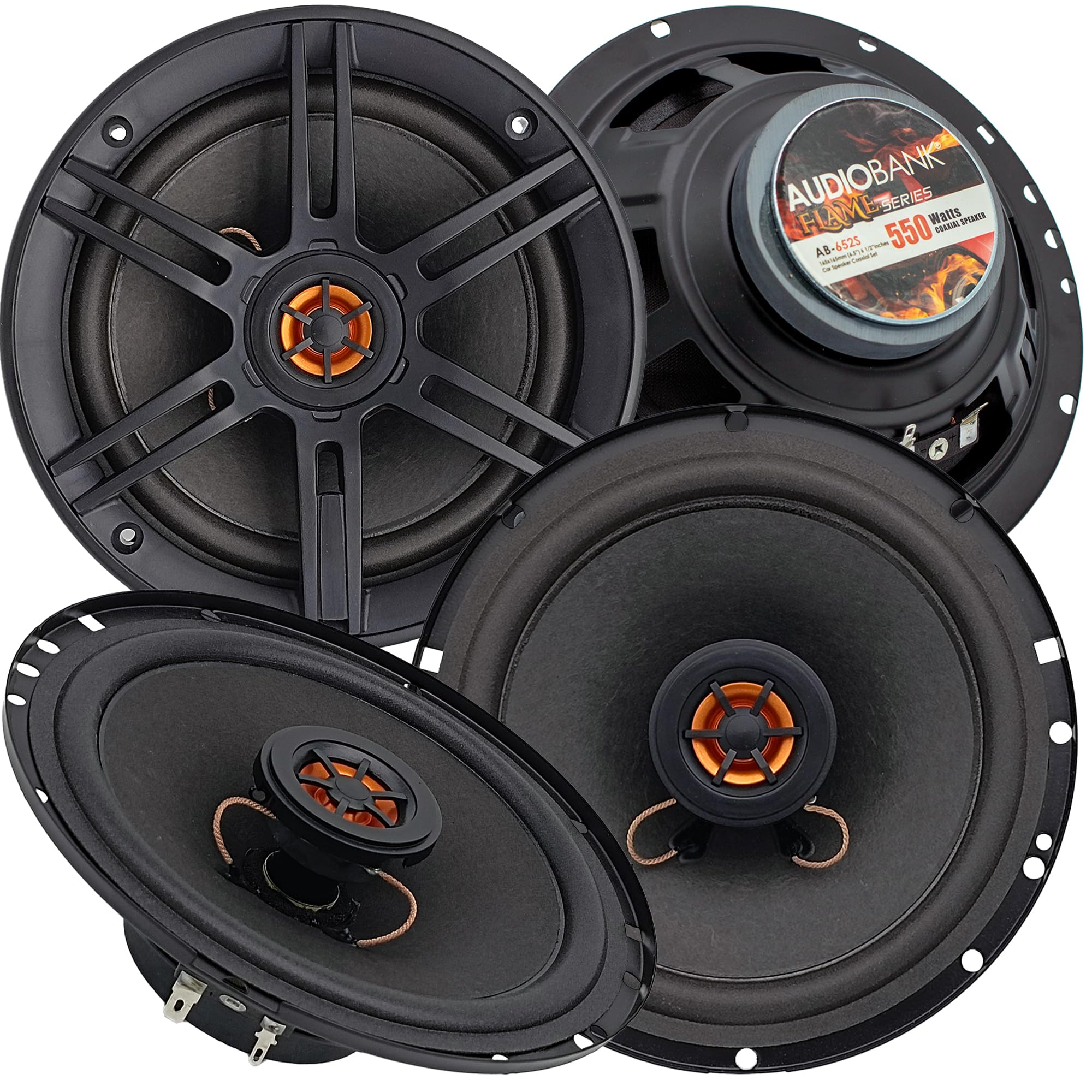 アンビ Amazon.com: Audiobank AB652S 6.5 Inches 1100 Watt Max Power 2-Way