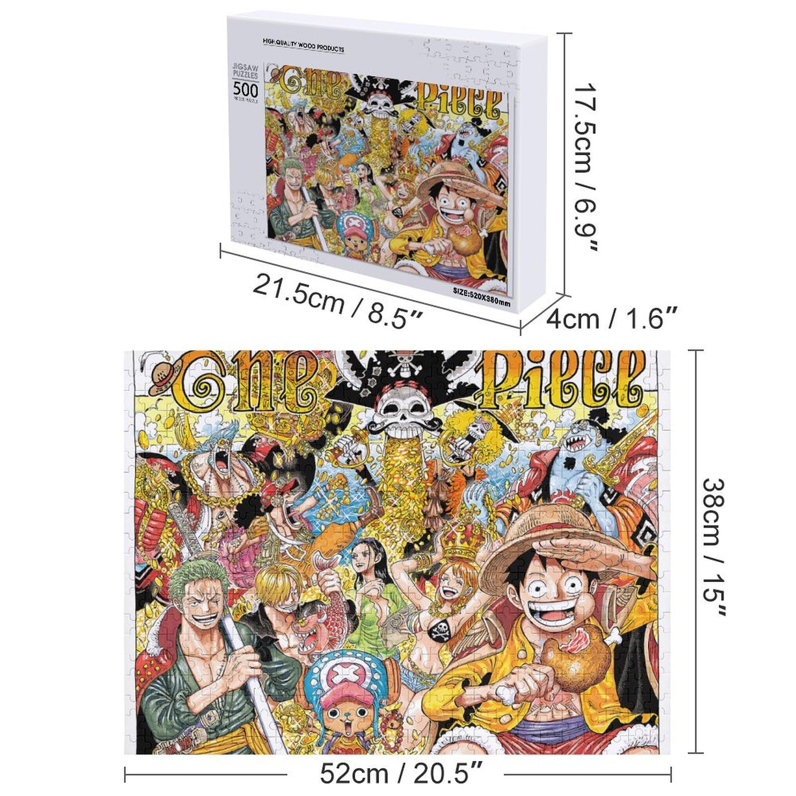 Amazon.co.jp: ワンピースジグソーパズル 300/500/1000ピース 木製