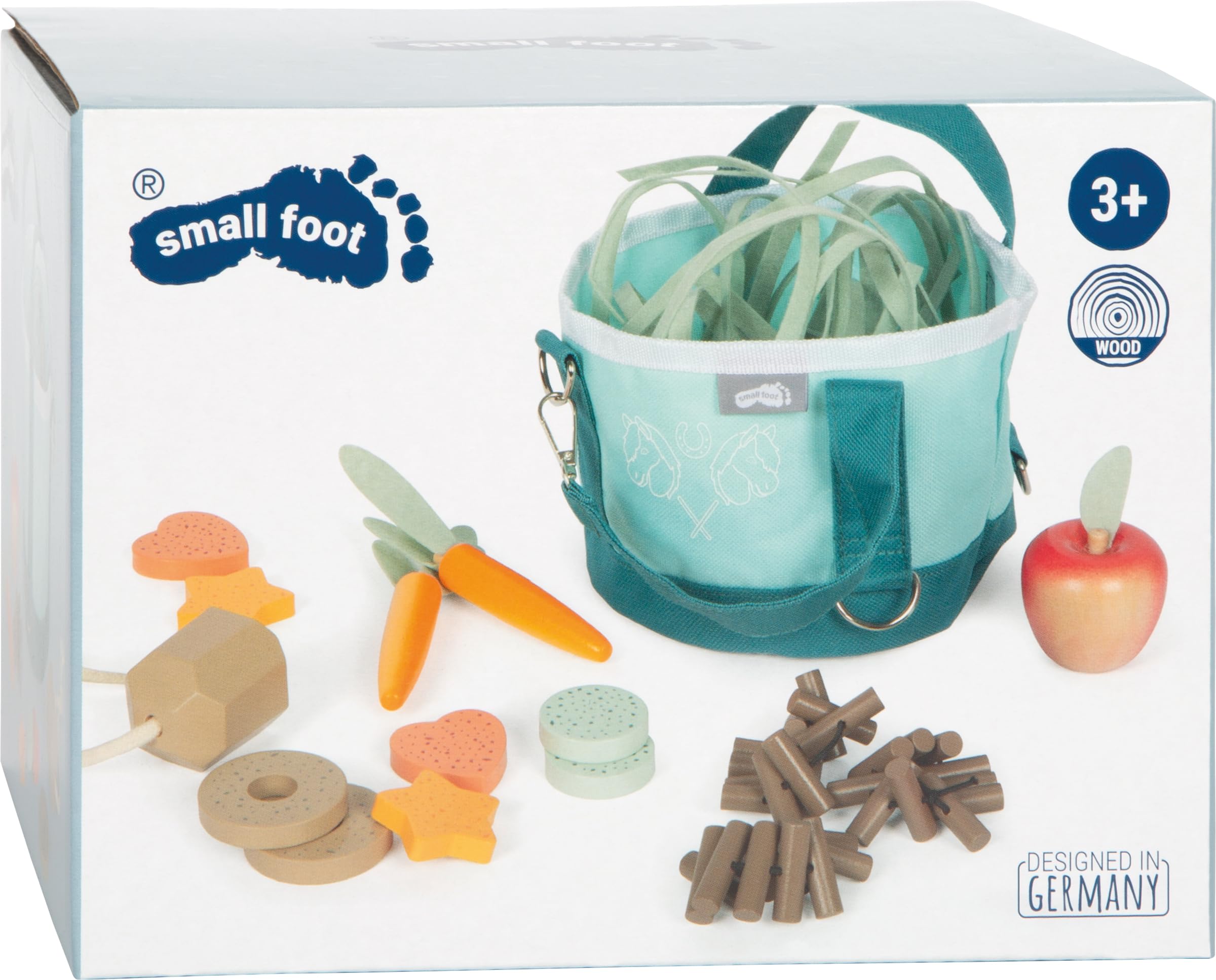 Écurie en bois small foot pour chevaux de loisir, pour 2 poneys