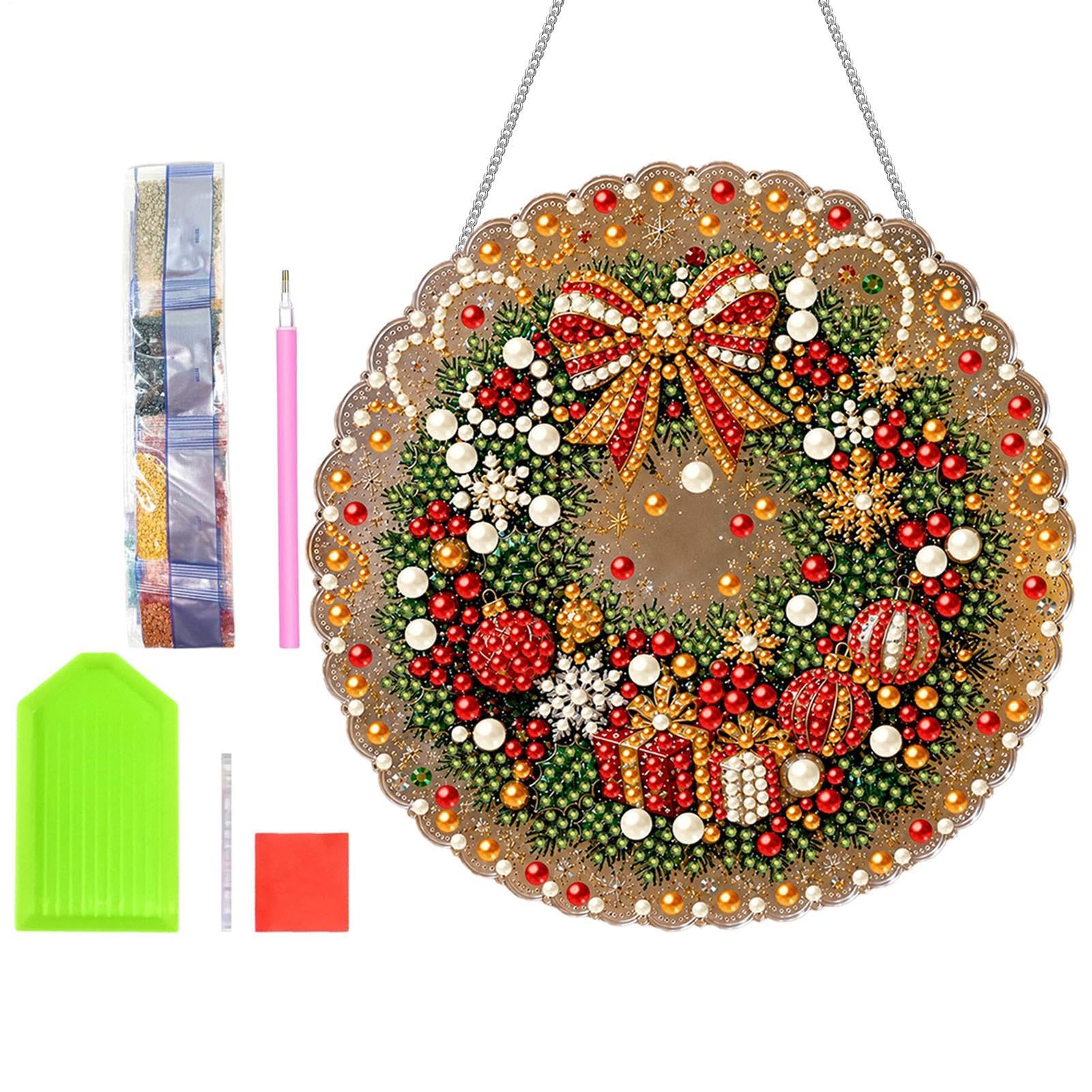 Kit Arte Perle Ornamenti Natalizi Decorazione 2D In Acrilico Da Albero