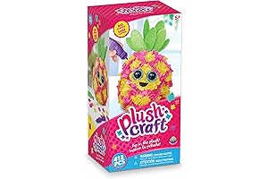 Orb Factory PlushCraft™ 3D Pineapple Plush Craft Pillow Kit
