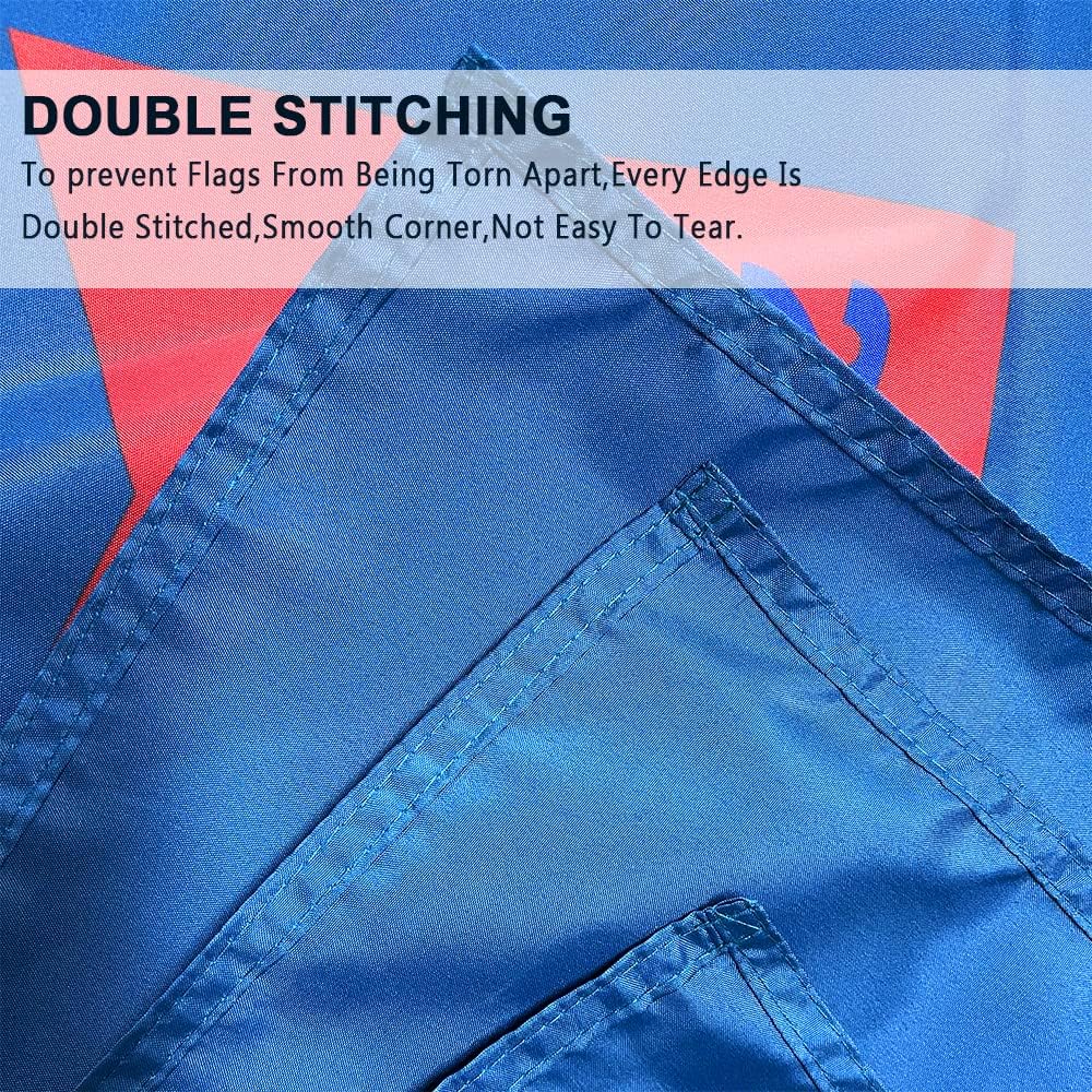 Fyon American Eagle Light Sky 3x5 Ft Flag - UV Fade Resistant Double Printed Polyester Banner for Outdoor or Indoor Use - Image 4