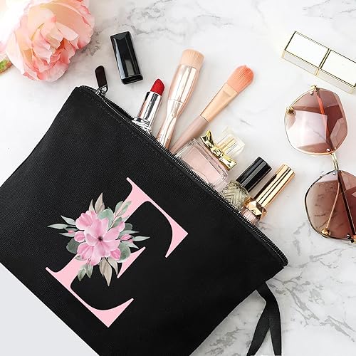 Miniatura 4 de Vavabox A-Z Bolsa de maquillaje personalizada, regalos de cumpleaños para mujeres y madres, regalos para mejor amiga, bolsa de cosméticos para novia