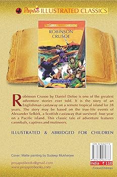 Amazon.co.jp: ROBINSON CRUSOE (Abridged & illustrated