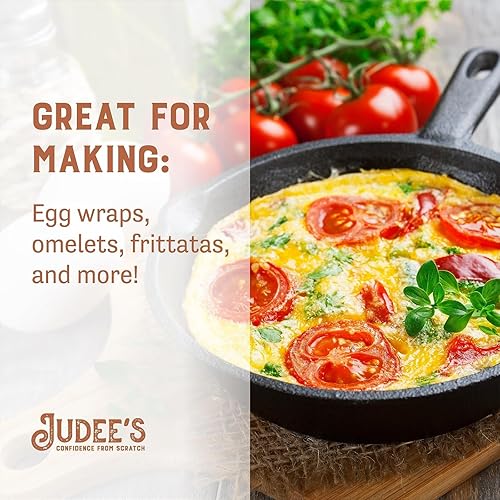 Miniatura 4 de Judee's Gluten Free Mezcla de huevos revueltos, preparación rápida de comidas y huevos en polvo, comidas de campamento y mezcla deshidratada,