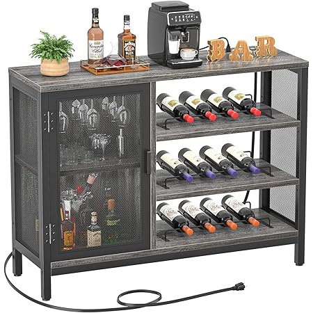 Wine Cabinet With Fridge Unikito Wine Bar Cabinet, FreeStanding
