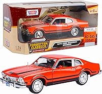 Vista 10 de 1974 Maverick GRABBER Green 1/24 MODELO COCHE DE MODELO DE MODELO por Motormax Forgotten Classics Series 73332 79043