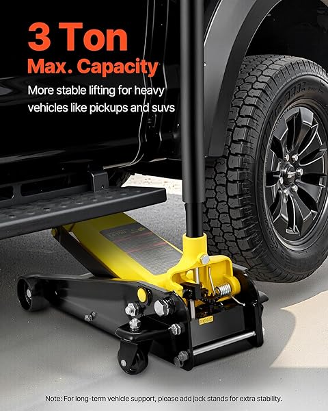 VEVOR 3-Ton Low-Profile Floor Jack 2