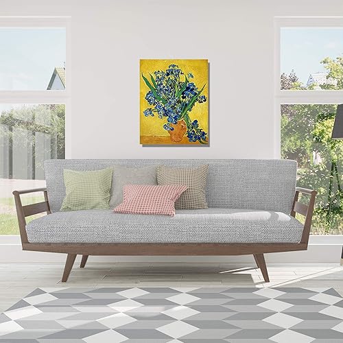 Miniatura 167 de A&T ARTWORK The Starry Night de Vincent Van Gogh. Tamaño del marco: 36 x 30 pulgadas, tamaño de la imagen: 30 x 24 pulgadas, reproducciones clásicas