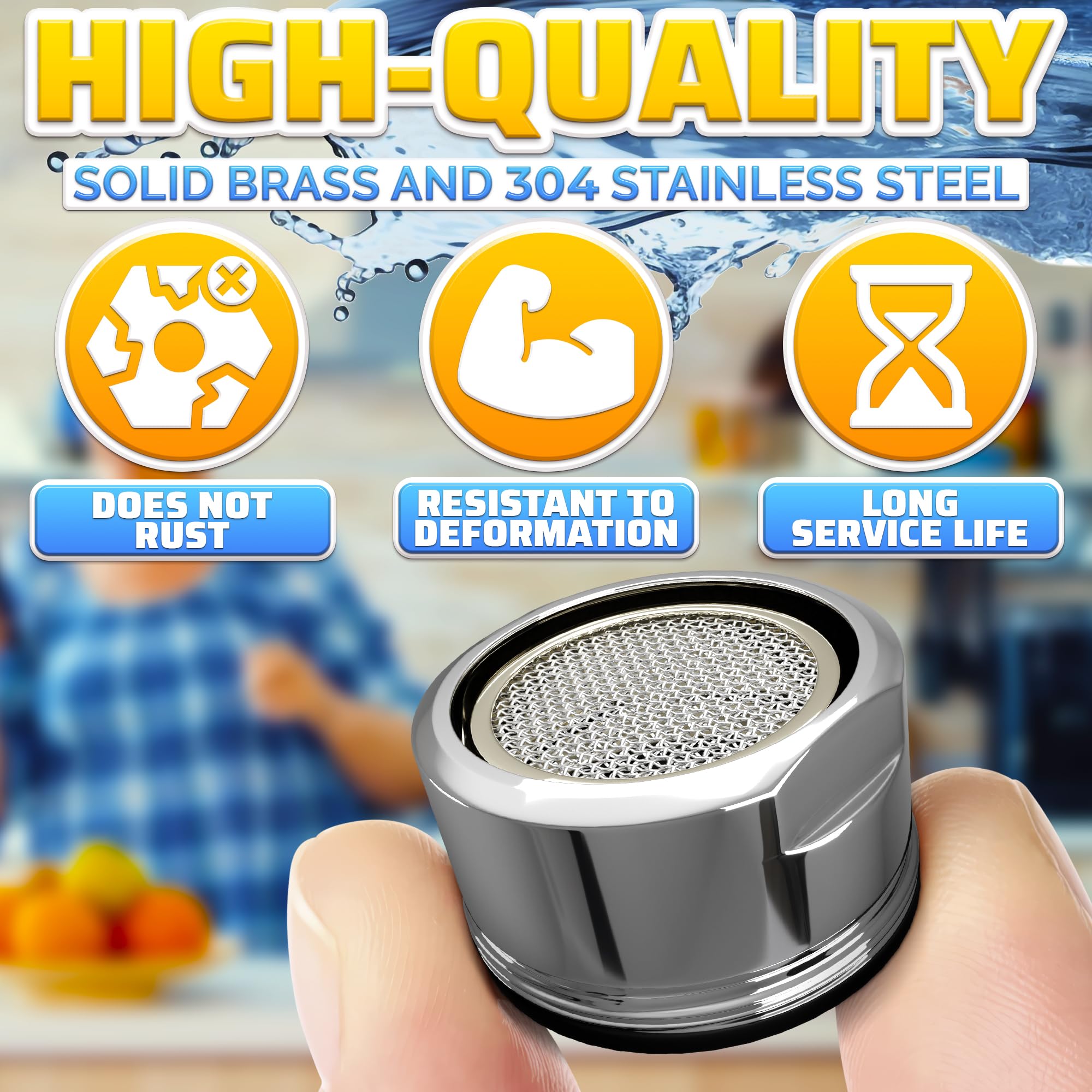 Replace Faucet Aerators - Save Water & Money -3