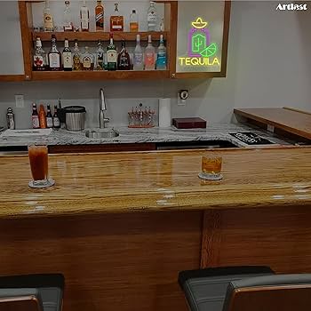 Artlast Tequila Neon Sign LED Neon lights for Wall Decor