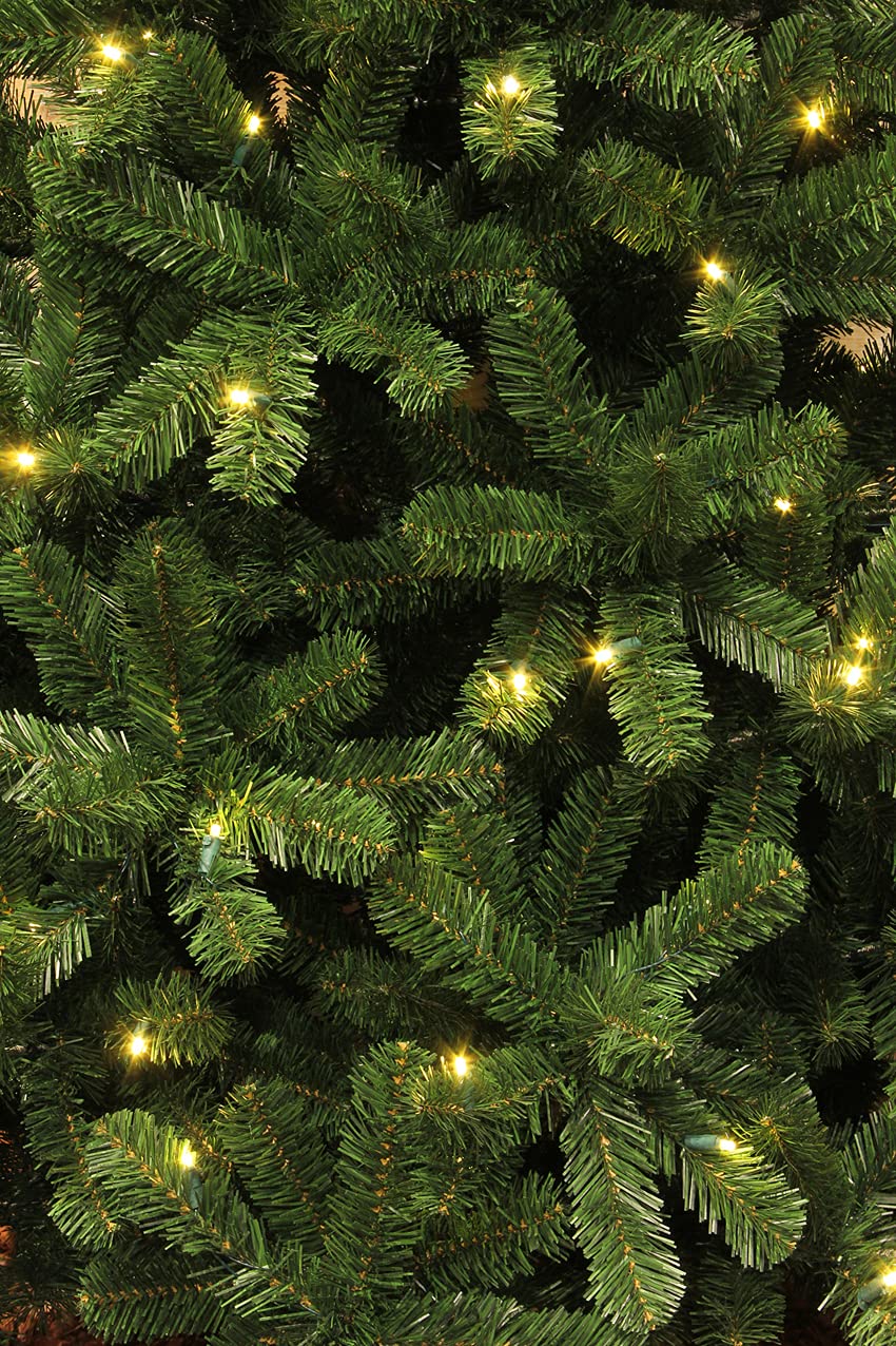 ARBOL DE NAVIDAD CON LUCES LED INTEGRADAS 525 RAMAS 185cm