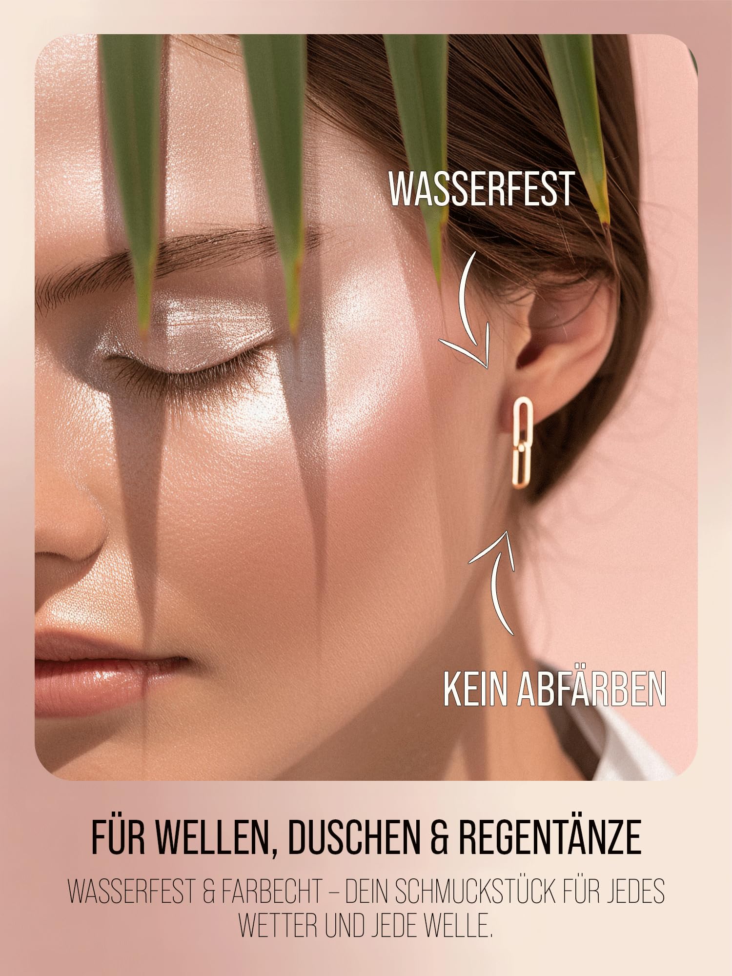 THIORA Schmuckset Damen Edelstahl 3-teilig | Kette, Armband & Ohrringe | wasserfest | abgestimmter Look | hautfreundlich | Geschenkbox