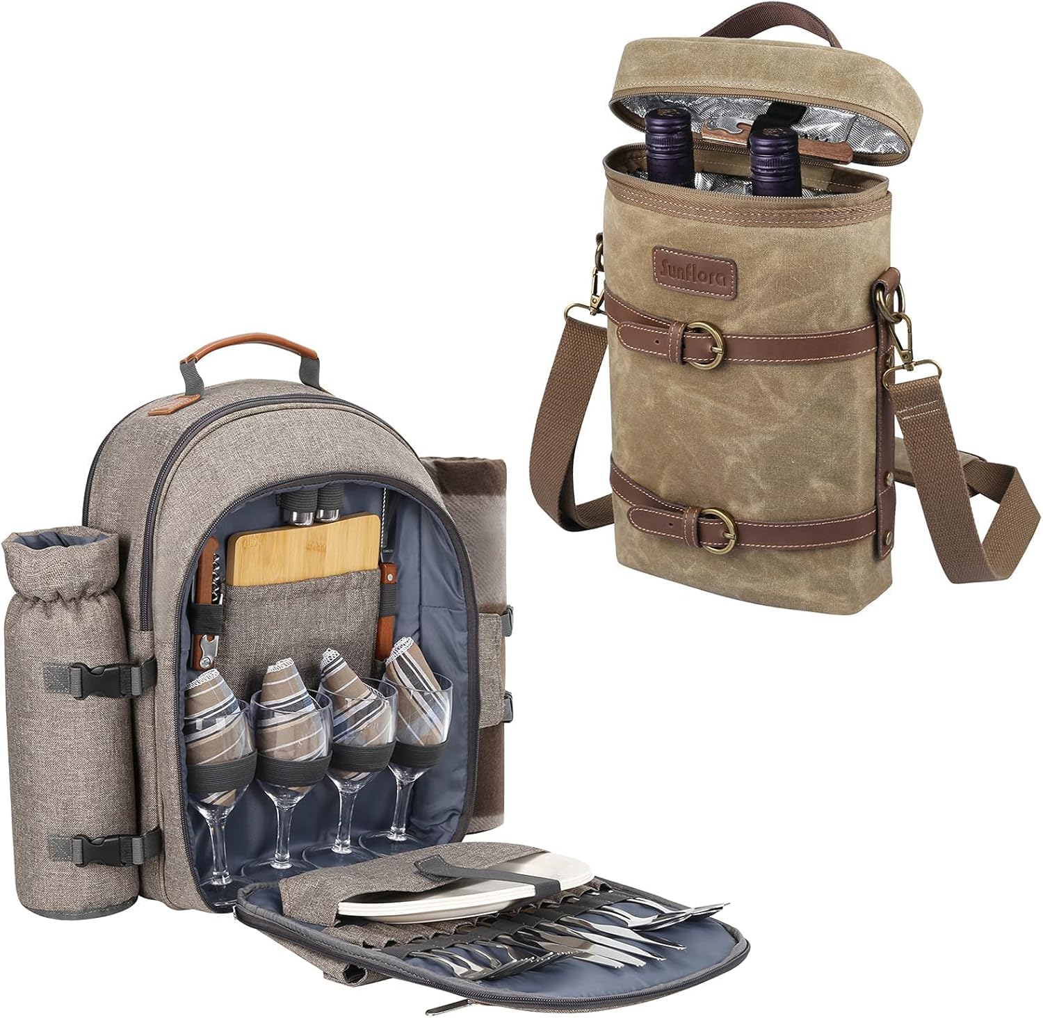 sunflora picnic backpack