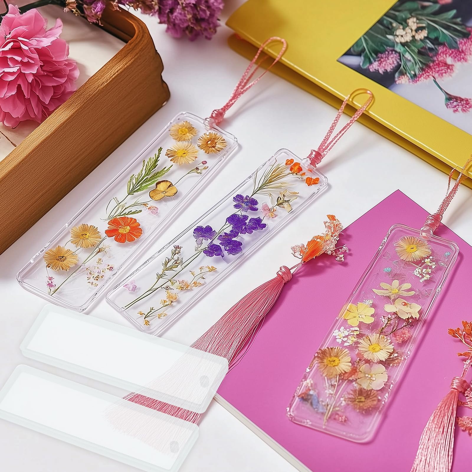 PATIKIL 8 Pcs Bookmark Resin Mould - Image 4
