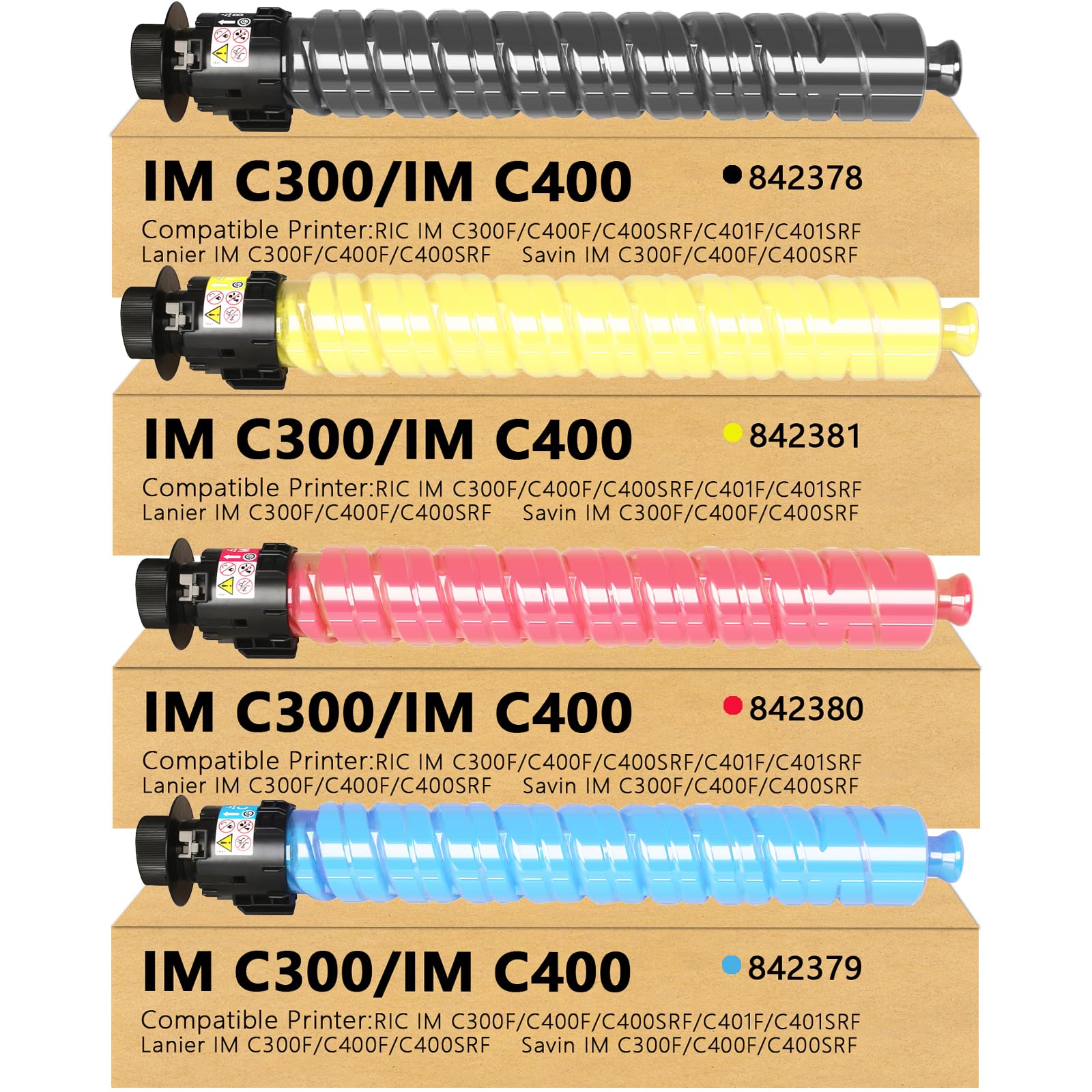 IM C300 IM C400 IMC300 IMC400 Toner Cartridges 842378 842379