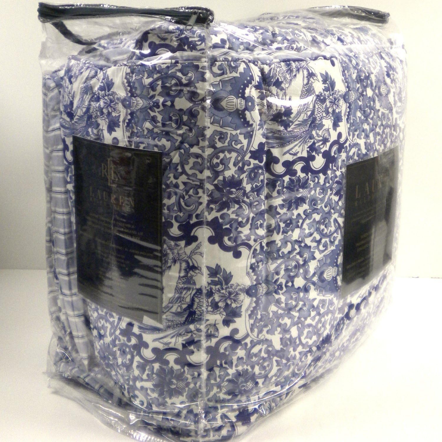 Ralph Lauren Tamarind Porcelain Blue Comforter Set-Queen