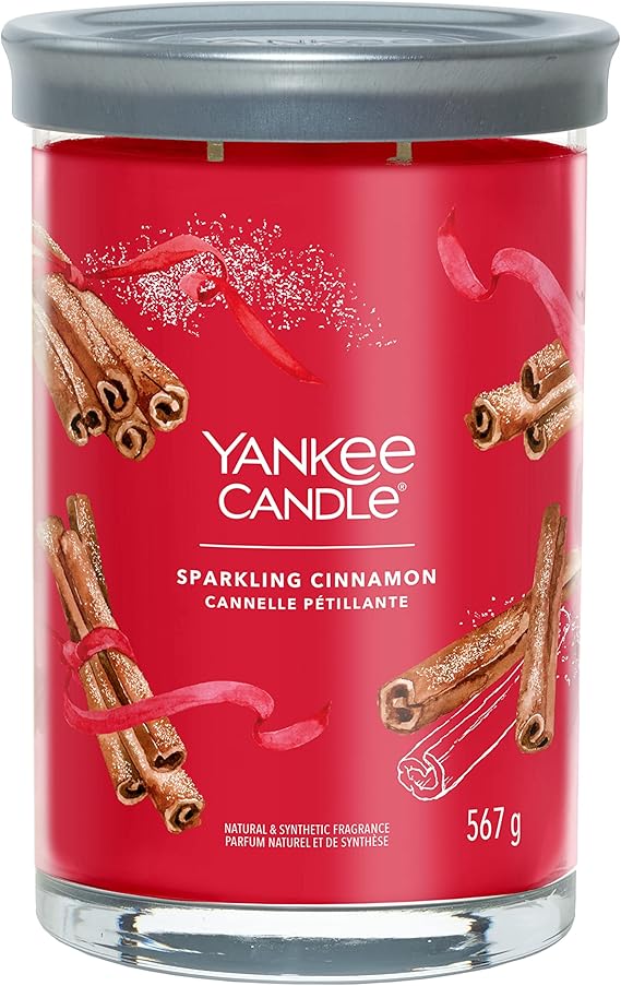 Yankee Candle Signature Scented Candle Sparkling Cinnamon Large