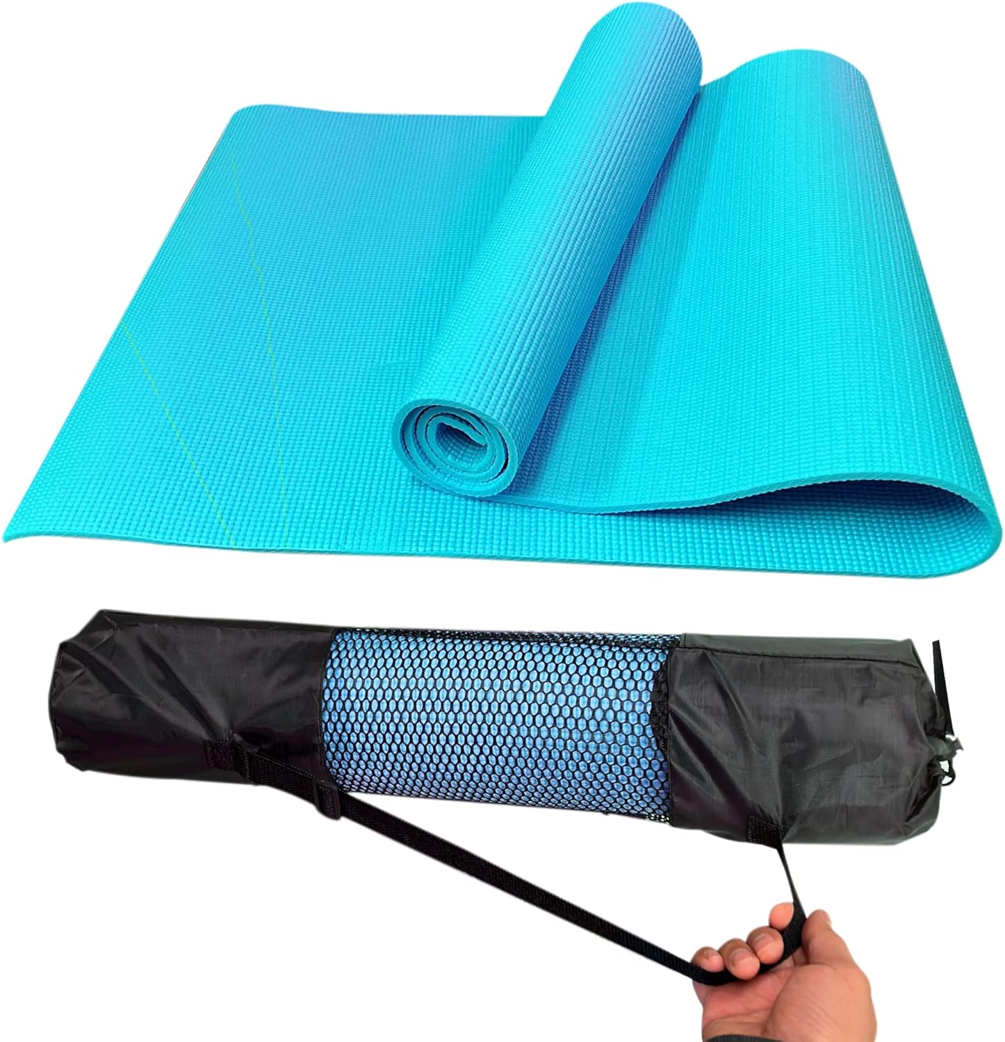 Non Slip Yoga Mat Gym Fitness Exercise Eco Friendly Foam