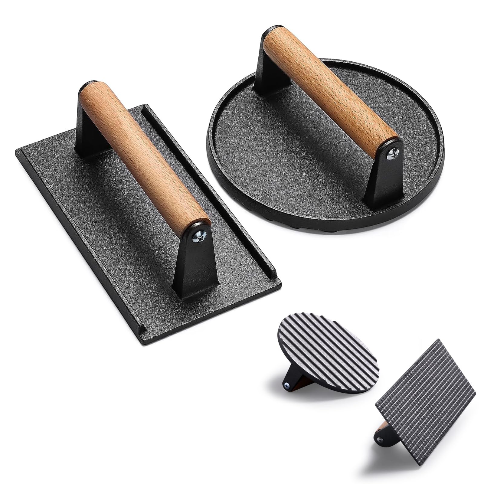 AOUGNミートプレス 業務用 、市販のハンバーガープレスパティメーカー、手動操作、ステンレス素材、ワンプレス成形、操作が簡単、お手 楽天市場】重し  ミートプレス 肉 鋳鉄 ハンバーガープレス 食肉プレス ベーコンプレス 錆びない 大型 プレス機 料理 鋳物 ステンレス ...