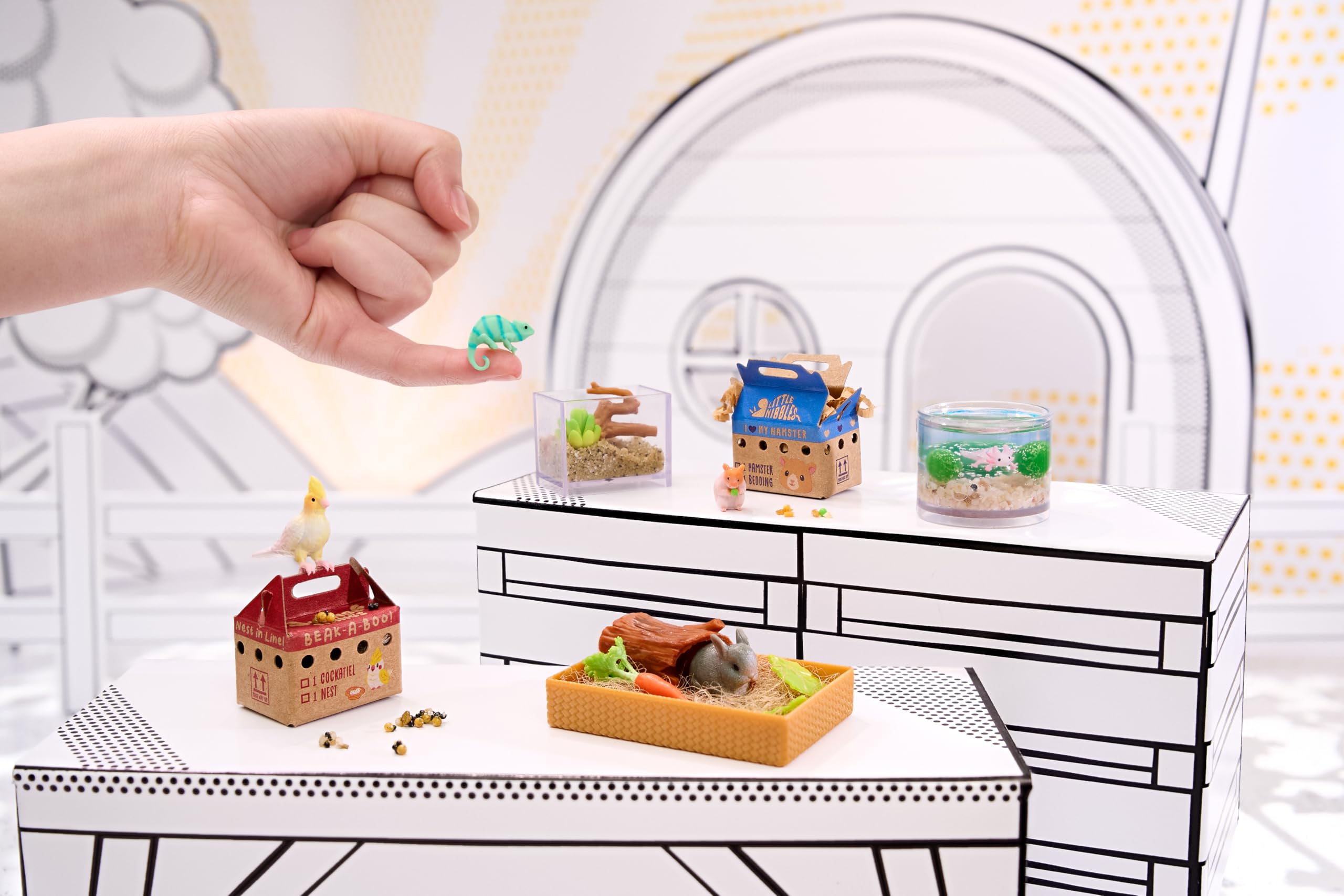 Amazon.co.jp: MGA's Miniverse - Make It Mini Animals 3個パック