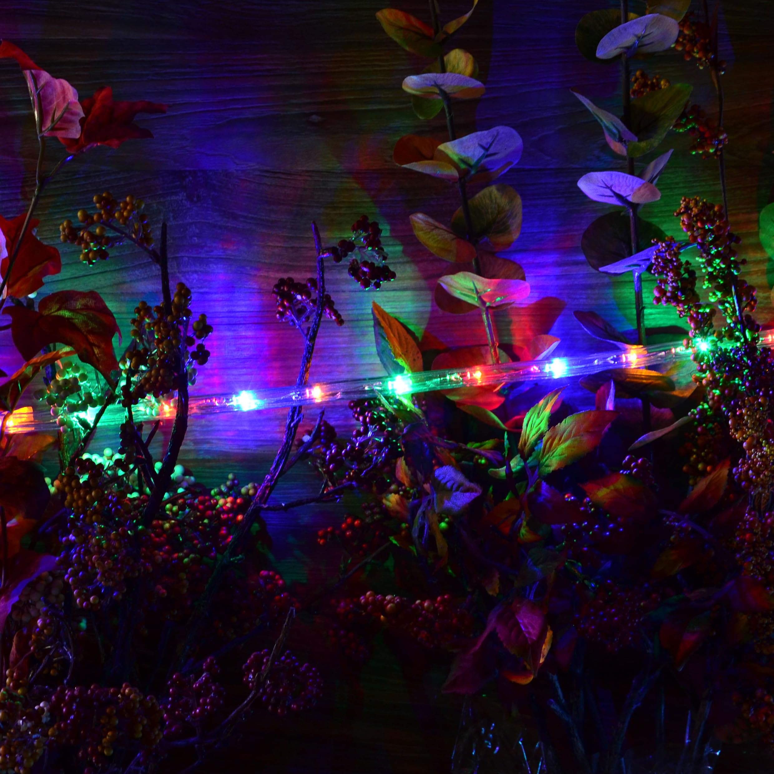 NIPACH - Tubo de luz (20 m, 480 ledes, multicolor, para interior y exterior)