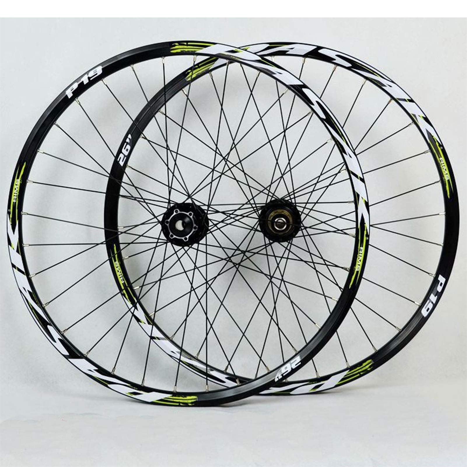 Ruote per Mountain Bike a Doppia Parete, 26, 27,5, 29 Pollici, Perno Passante/sgancio rapido, Ruota Anteriore/Posteriore, Freni a Disco, mozzo a 7, 8, 9, 10, 11 velocità