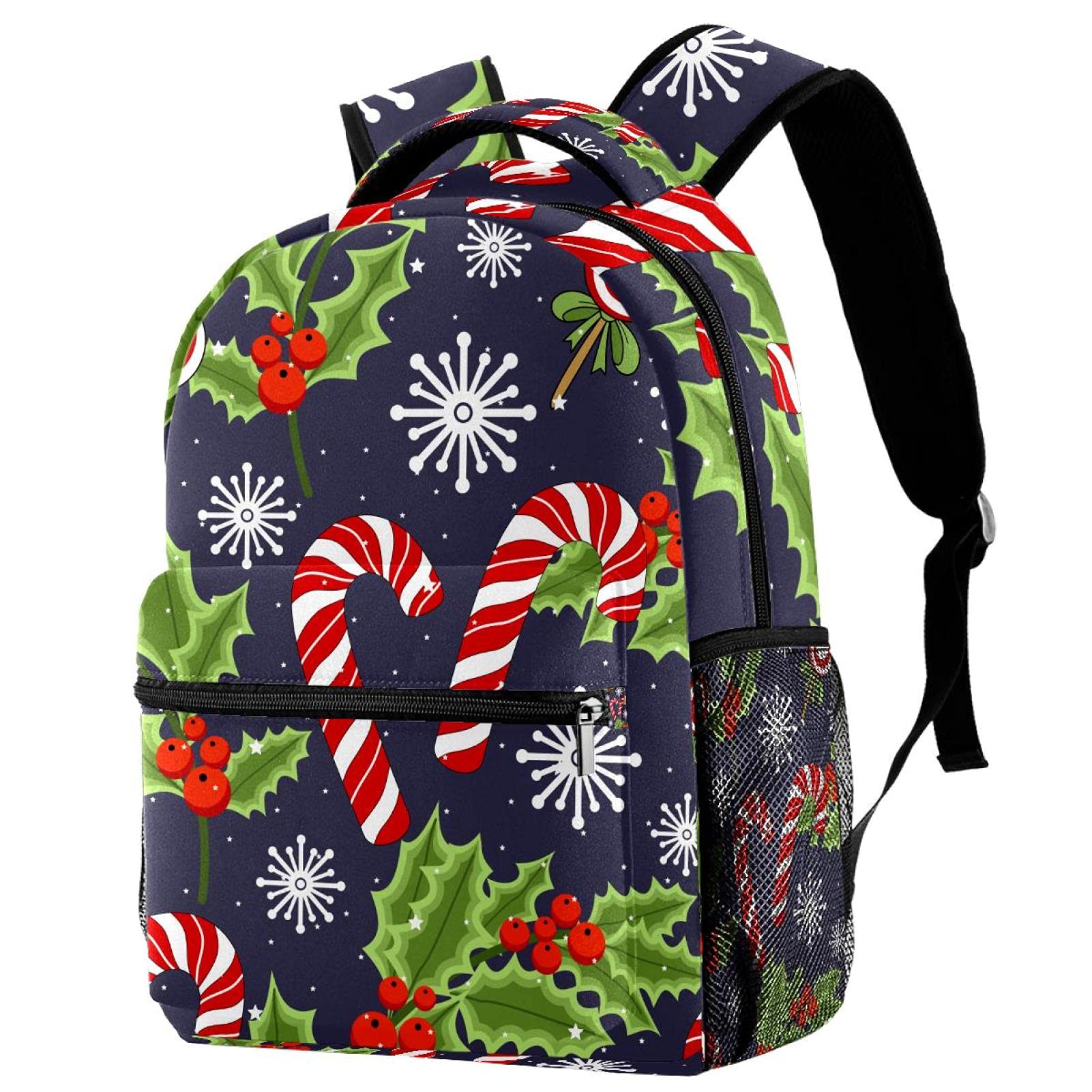 Sac à dos alpaga multicolore de voyage mixte grand format
