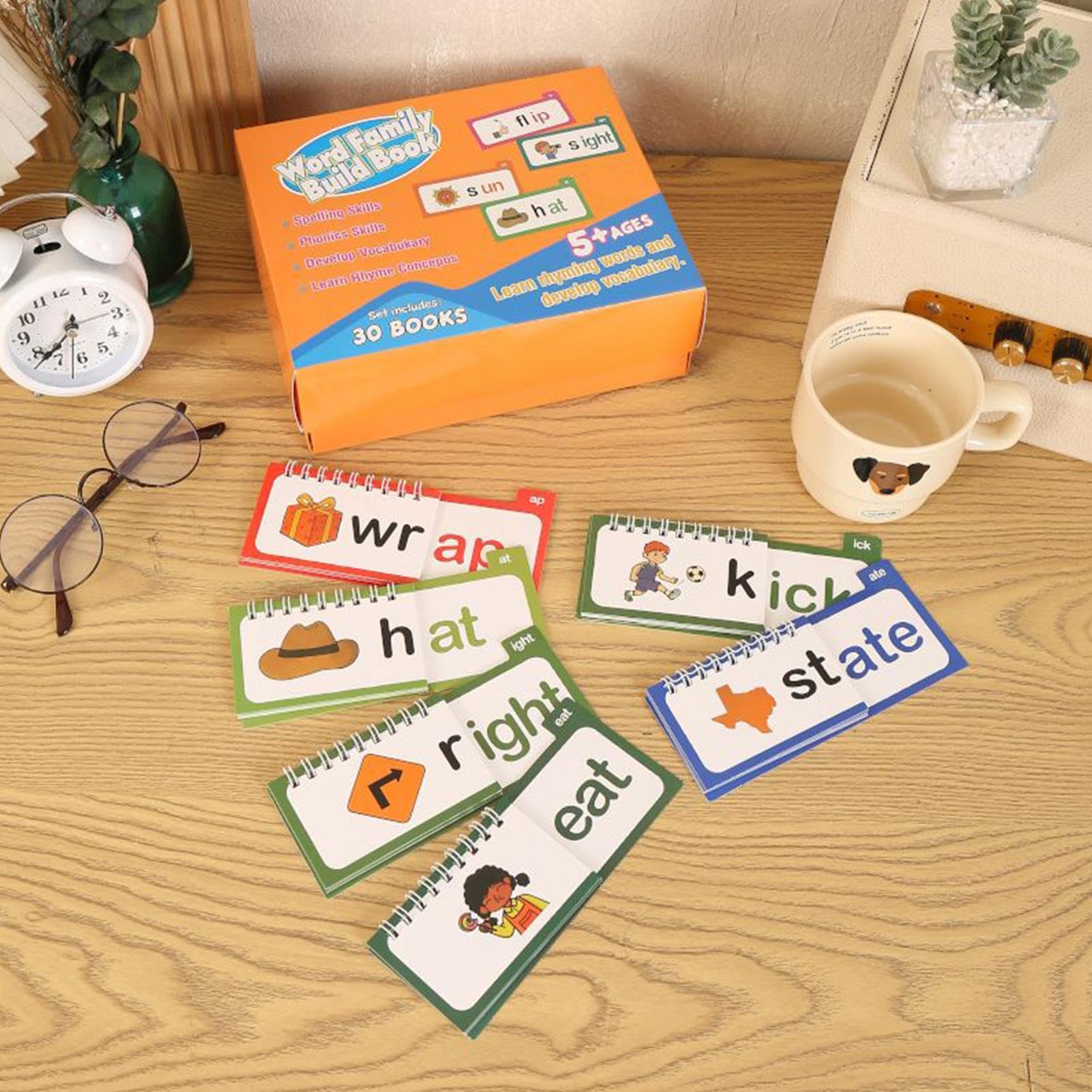Cartes Flash pour Les Familles De Mots Éducatif D Apprentissage du