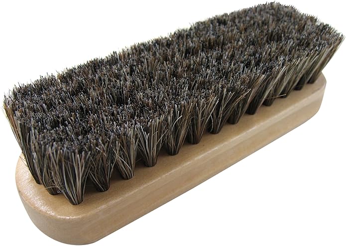 靴磨き 馬毛１００％ブラシ