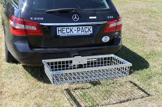 Heck-Pack Portapacchi Posteriore per Gancio Traino - Portaselvaggina ECE