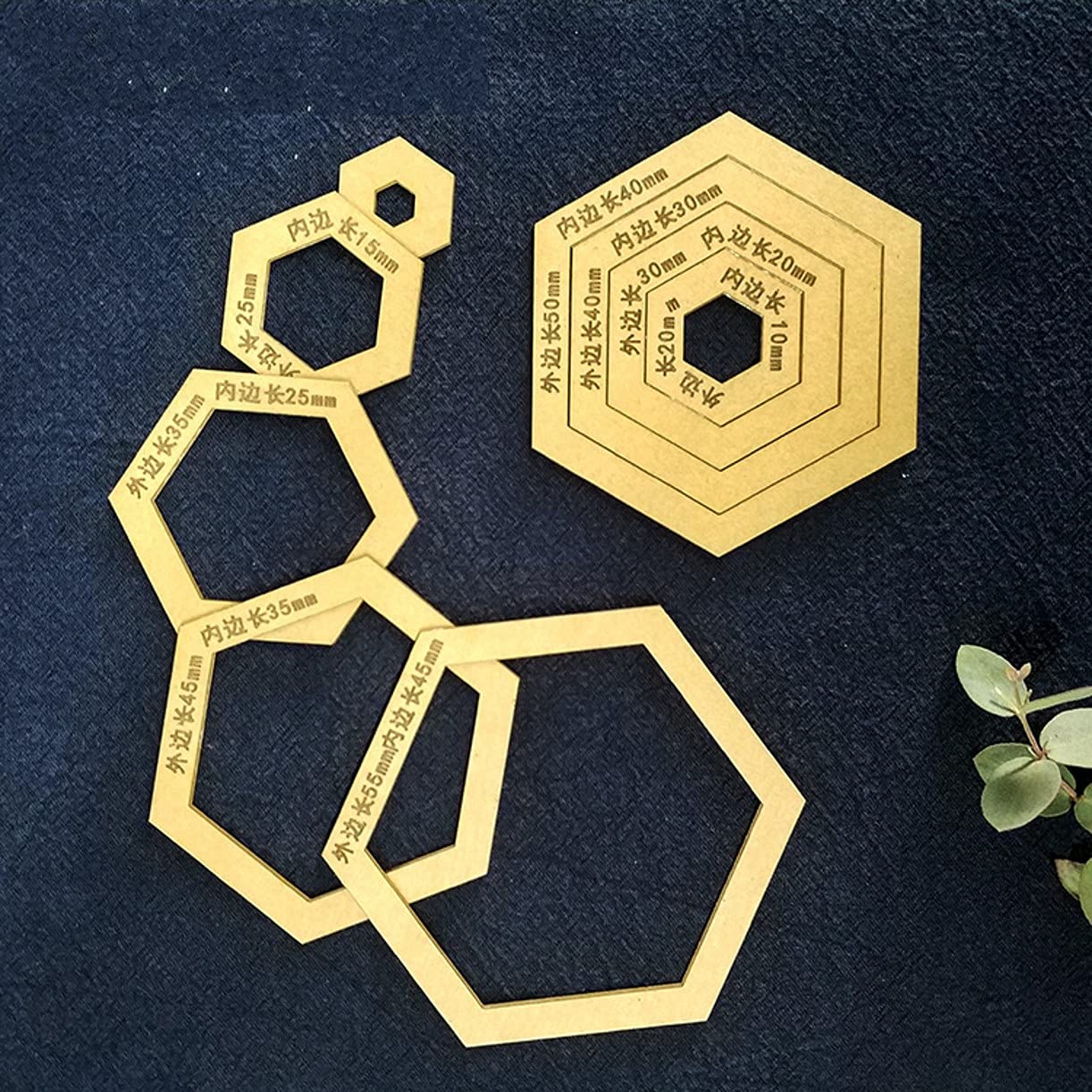 Juego de plantillas acrílicas, suministros de costura, herramientas de manualidades para principiantes, bricolaje, patchwork, costura, ropa, manualidades