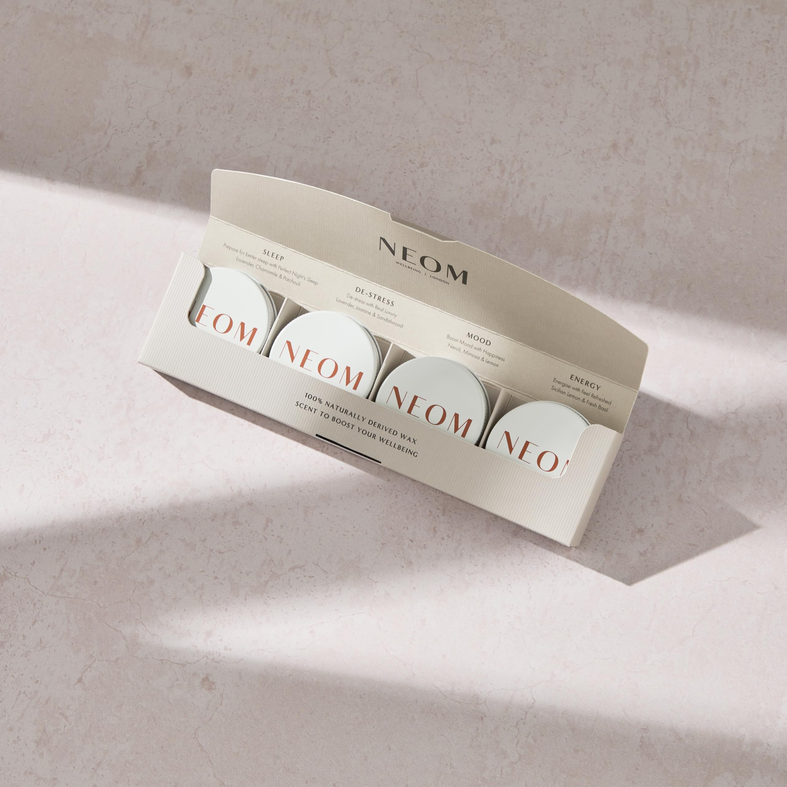 Amazon.co.jp: NEOM ミニキャンドルディスカバリーセット(20g×4