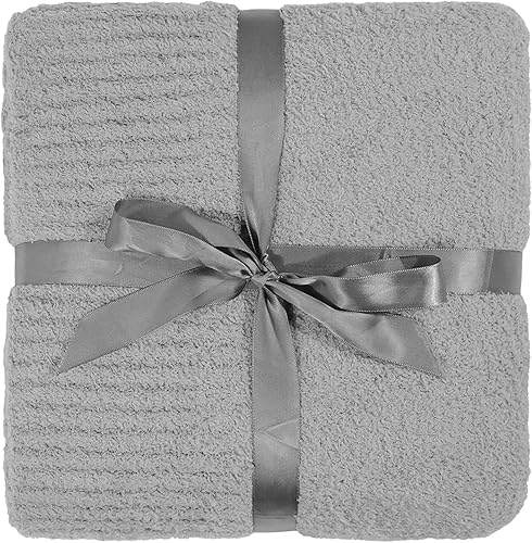 Manta de punto súper suave de 60 x 80 pulgadas, acogedora manta cálida y gruesa para sofá, cama, oficina, color crema Manta de punto súper suave de 60 x 80 pulgadas, acogedora manta cálida y gruesa para sofá, cama, oficina, color crema