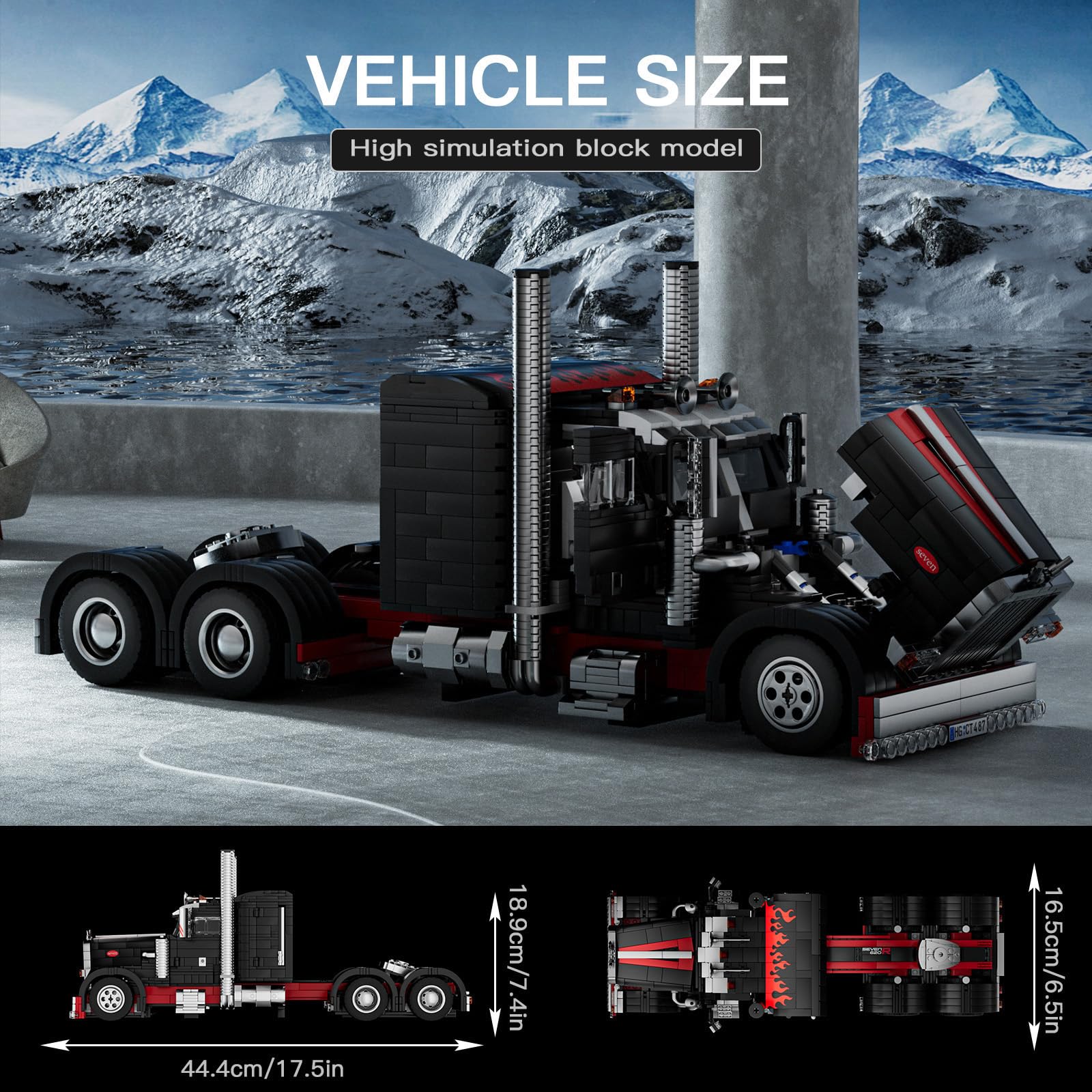 Mould King 13202 - Camion con App e Telecomando