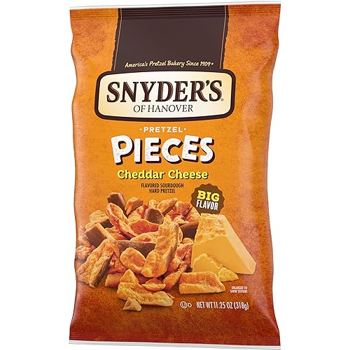 Miniatura 6 de Snyder's of Hanover Piezas de pretzel, queso cheddar, 11.25 oz