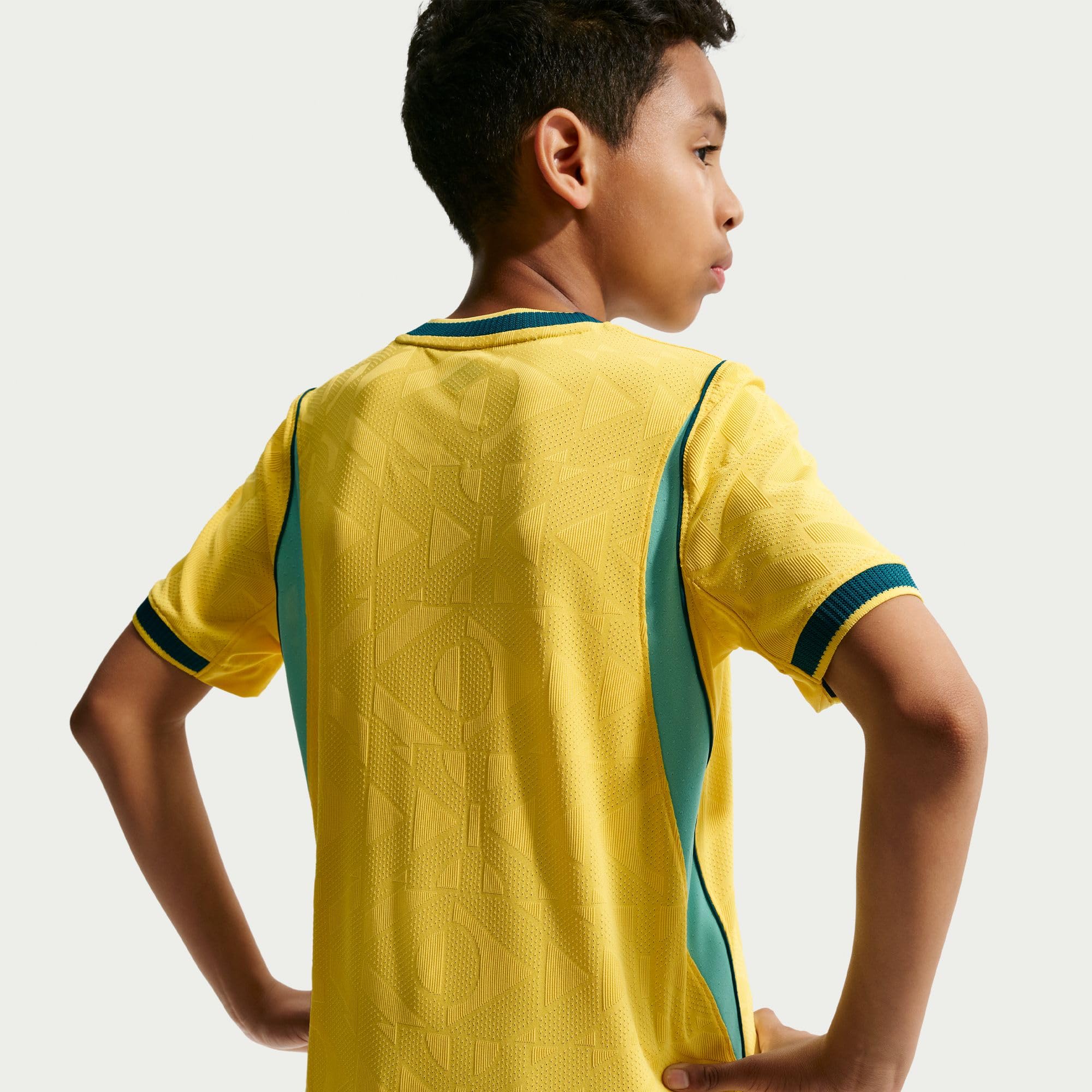 Nike Brasilien 2026 Heimspiel Nike Aero-fit Authentic Fußballtrikot Für Ältere Kinder Camiseta de fútbol Unisex niños