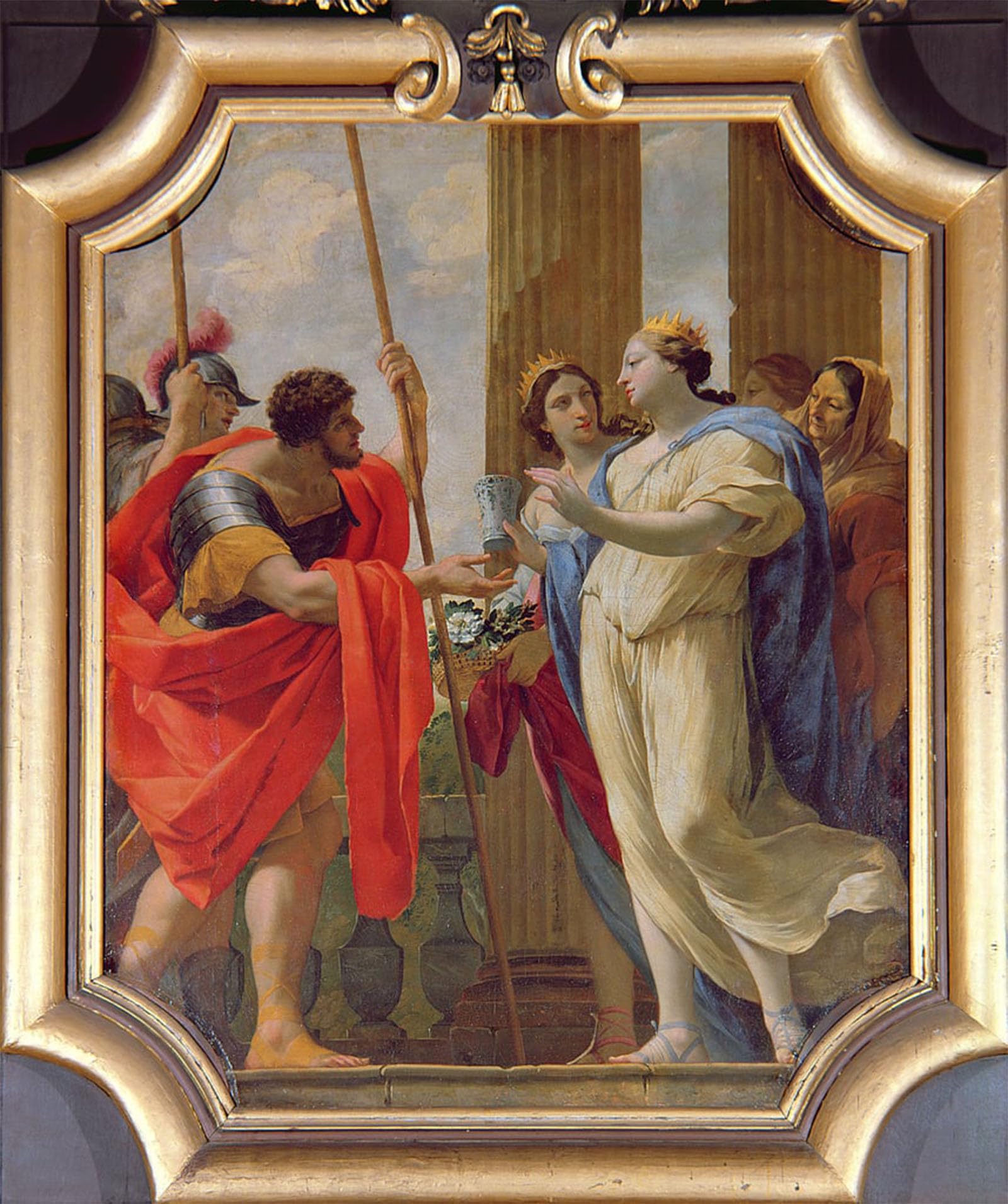 ARTXLXXBN Famous Painting Art Wall Decor Abstract Art Picture Famous Painting by Simon Vouet Animal Pictures for Home Decor 60x90cm