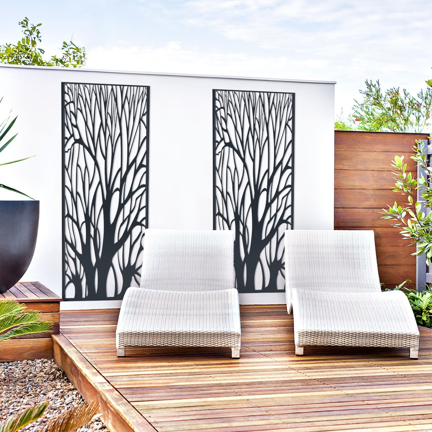 IDMarket - Dekorative Universalplatte 150 x 50 cm ERA grau