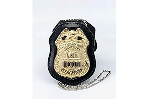 NYPD Sergeant Badge Holder: Secure Your Badge with Distinction