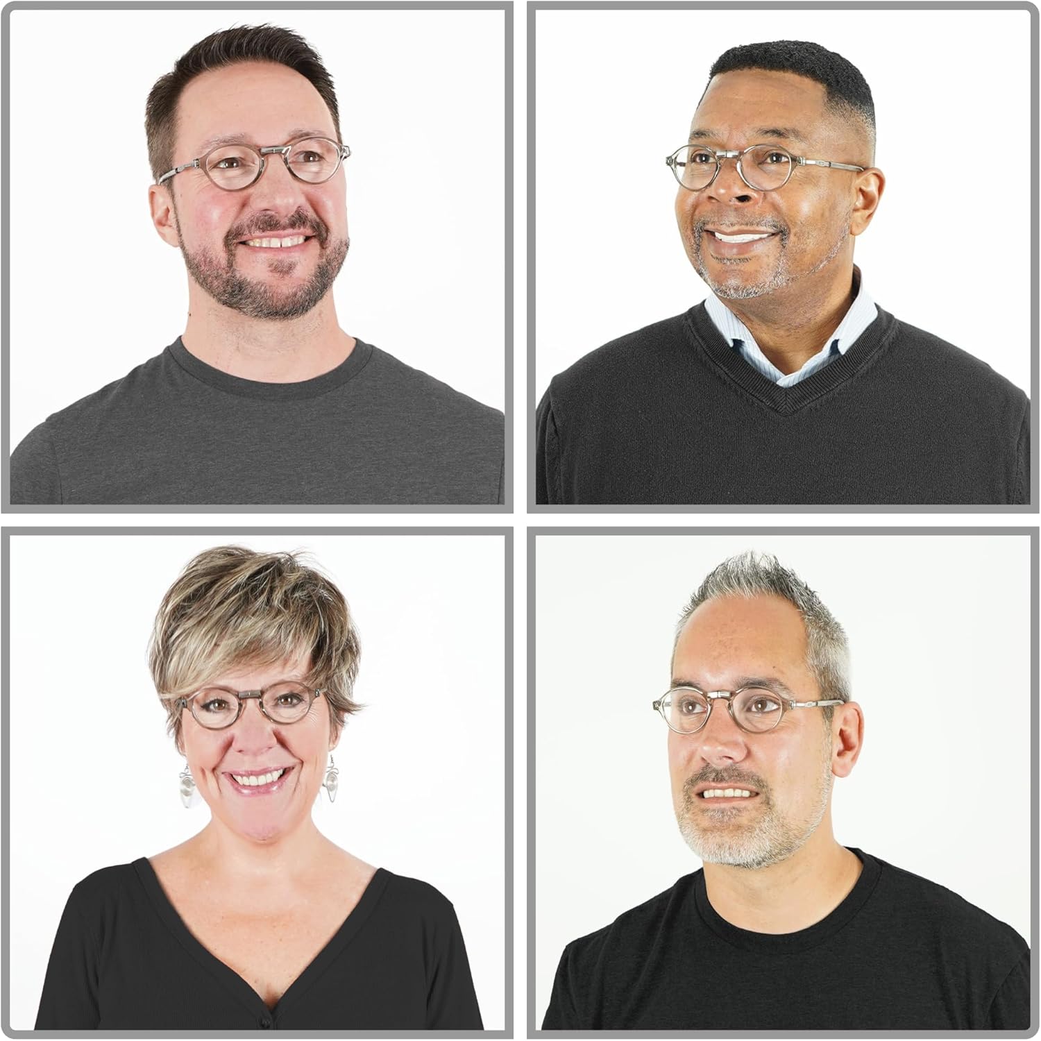 Clic Magnetic Reading Glasses for Men or Women, Computer Readers, Classic (S-M, Smoke, 1.50 Magnification) - Image 5