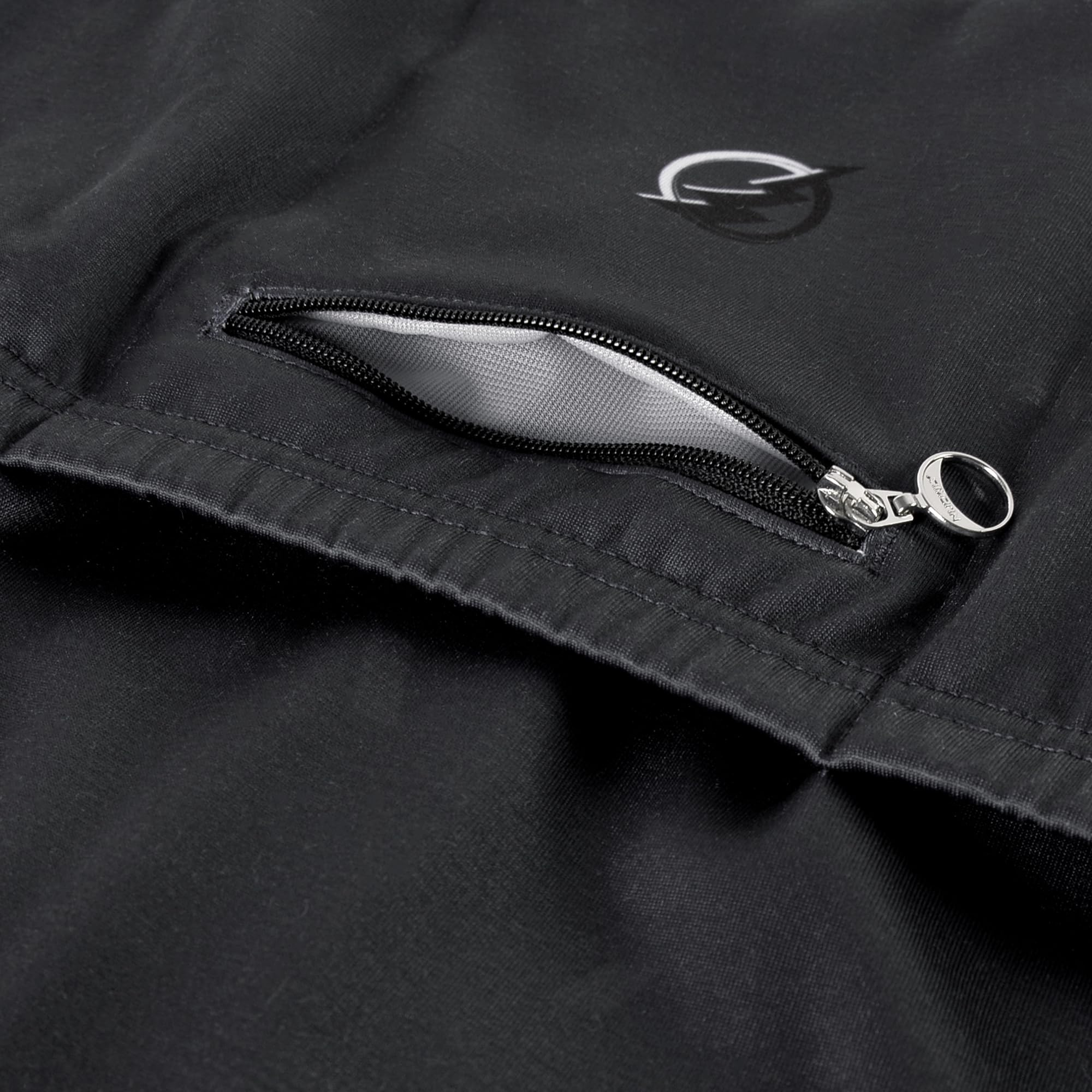 NUCKILY Thermo-Radtrikot für Herren, langärmelig, mit Fleece gefüttert, Fahrradjacke mit Taschen für den Winter und kaltes Wetter, Fahrradbekleidung, MI0042, Dunkelgrau, Größe XL