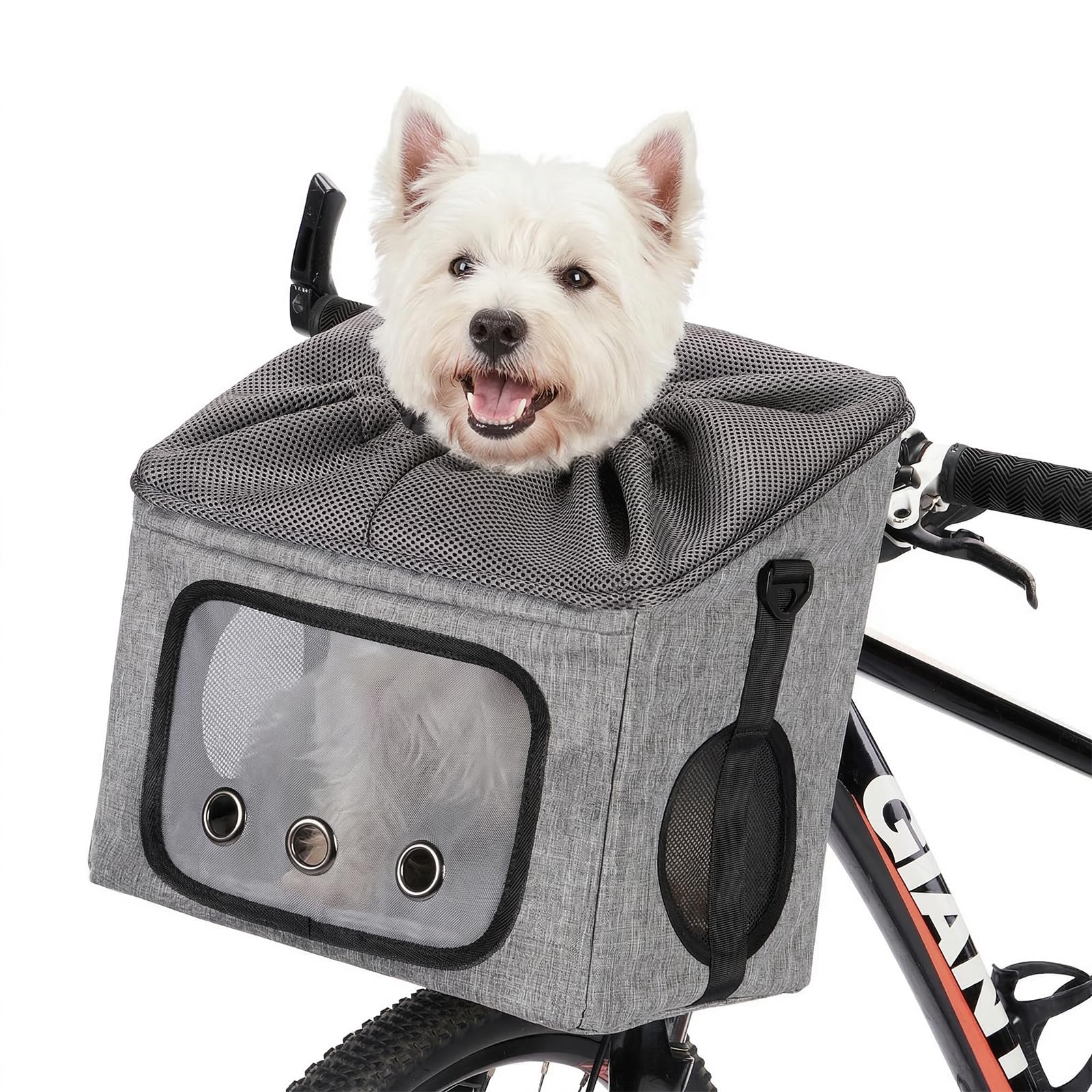 Ownpets Panier de vélo pour chien - Sac de transport pour animal de compagnie - L
