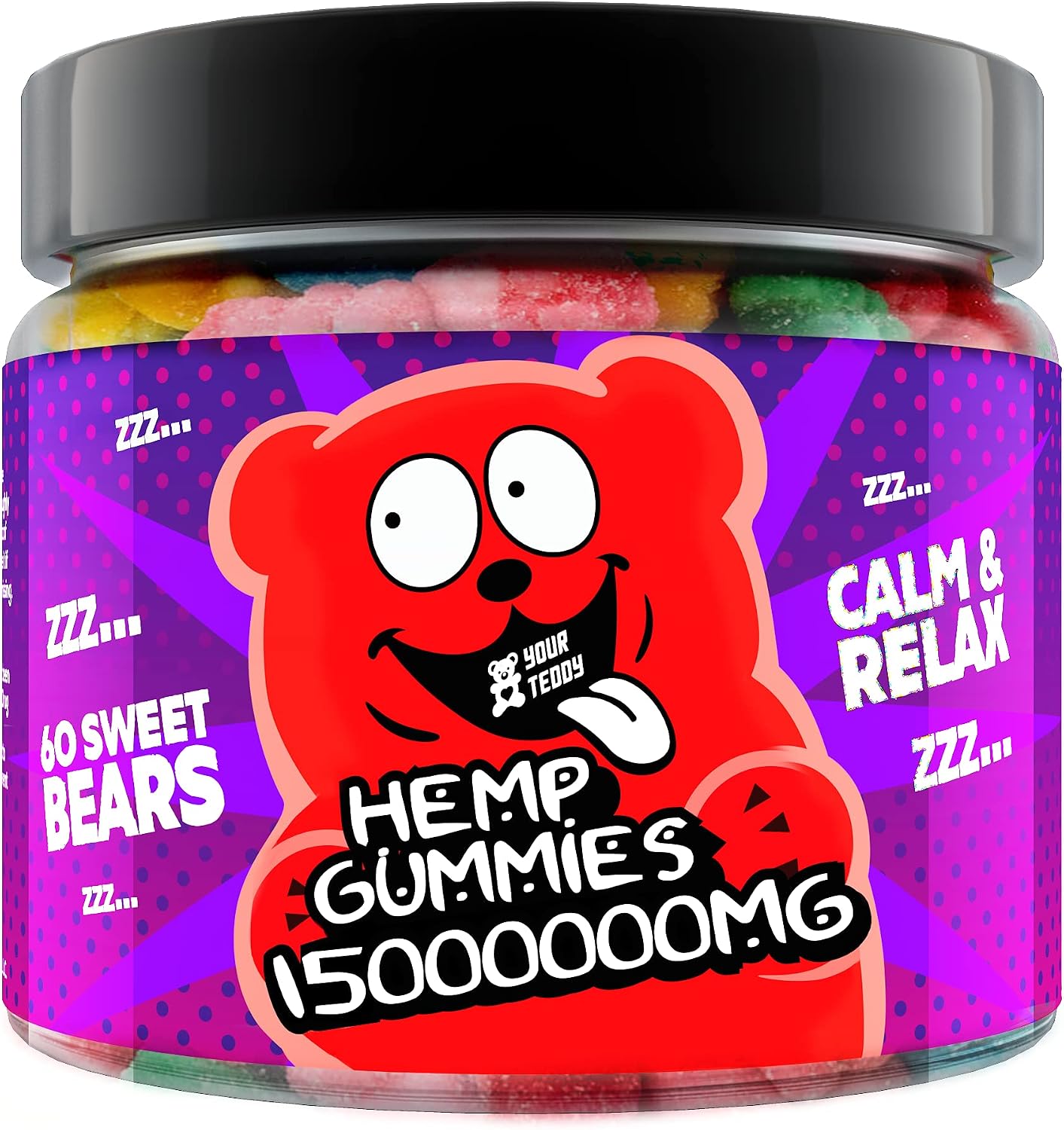 Gummy Bears with Oil - Rich in Omega 3, 6, 9