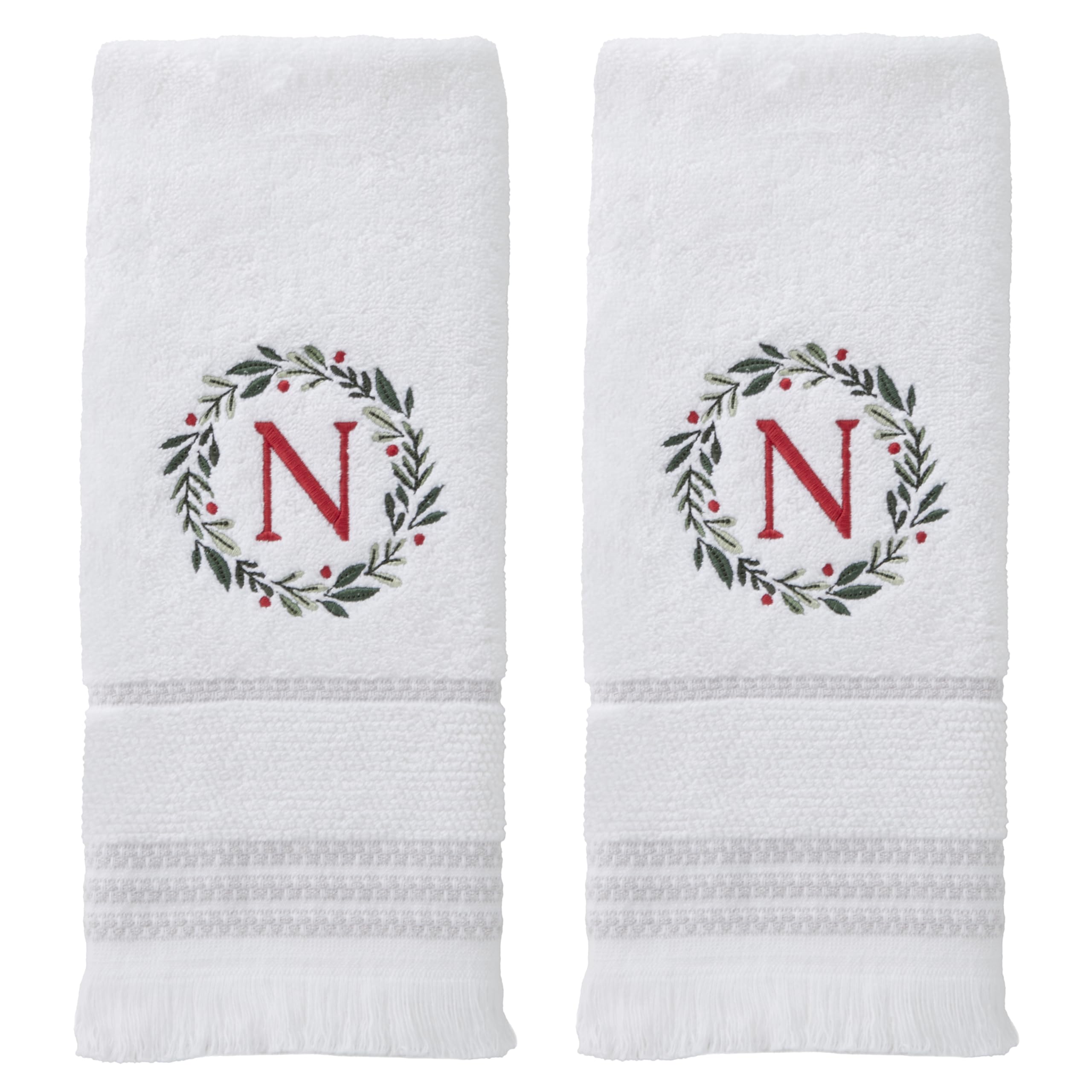 Personalized Bath Towels - Monogrammed E -27 Personalized Bath Towels - Monogrammed E -27