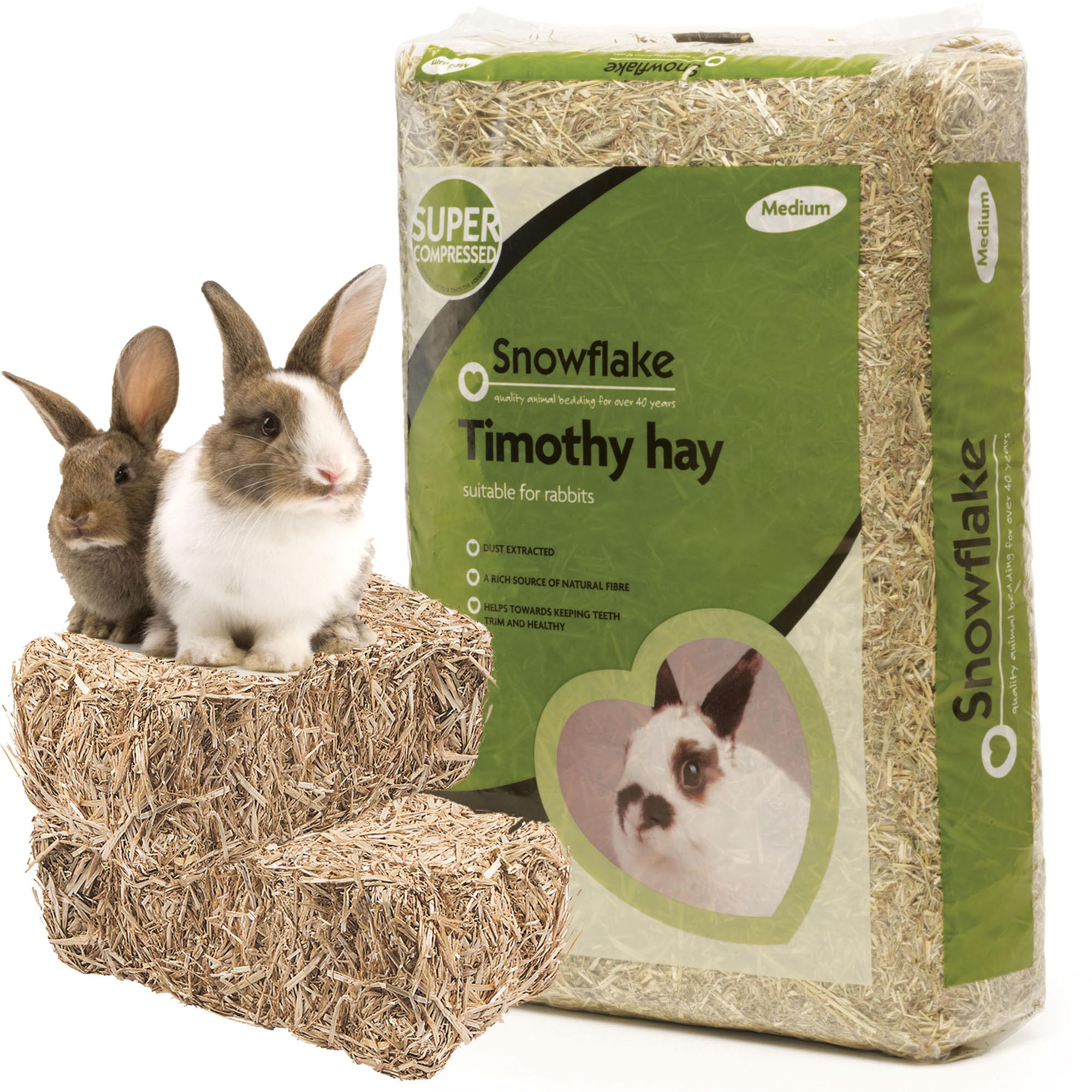STORM TRADING GROUP Timothy Hay Natural Fibre Grass Dust Extracted For Rabbits, Guinea Pigs, Hamsters & Degus (2 Bags (1.5kg Each))