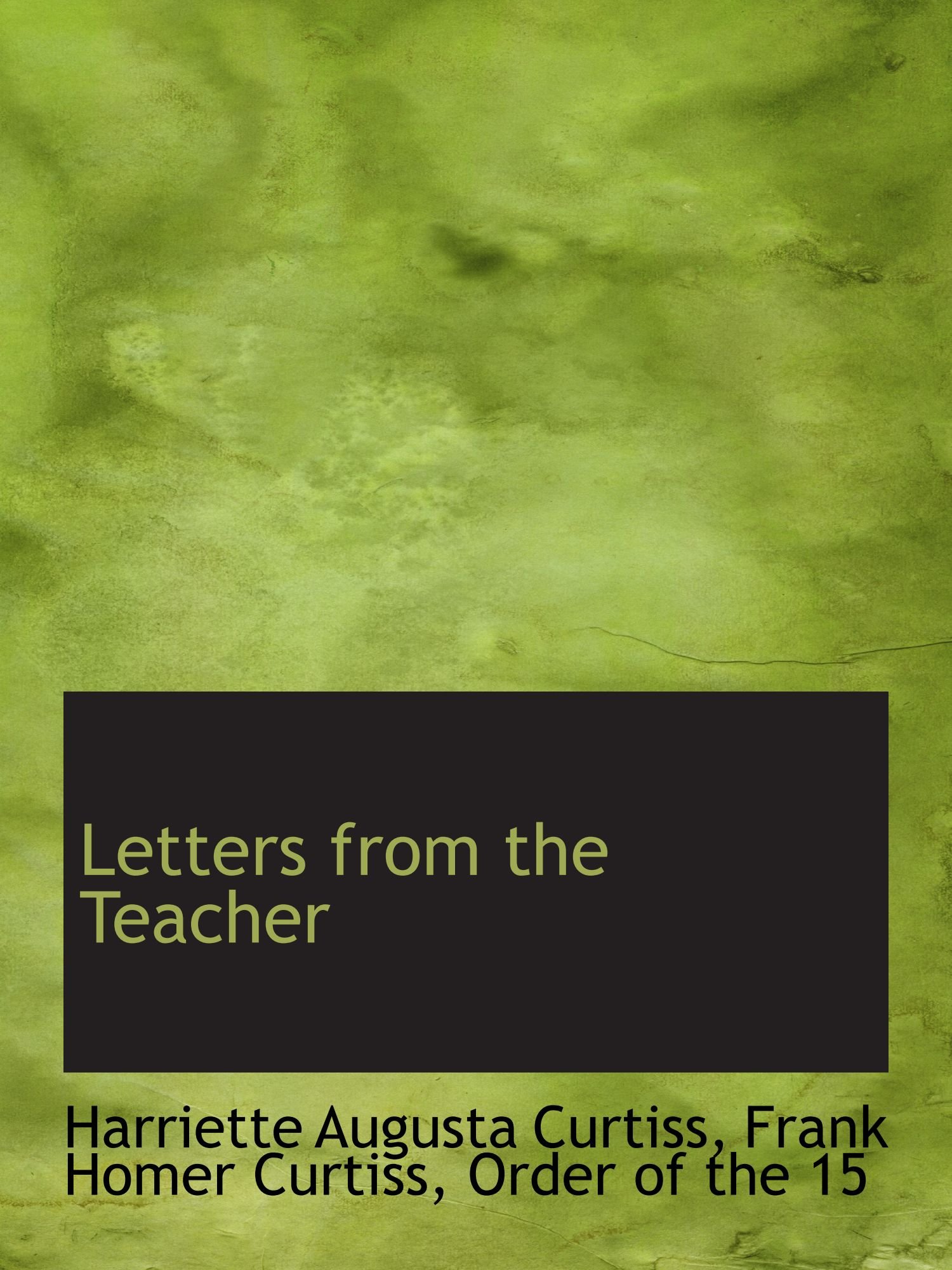 Letters from the Teacher